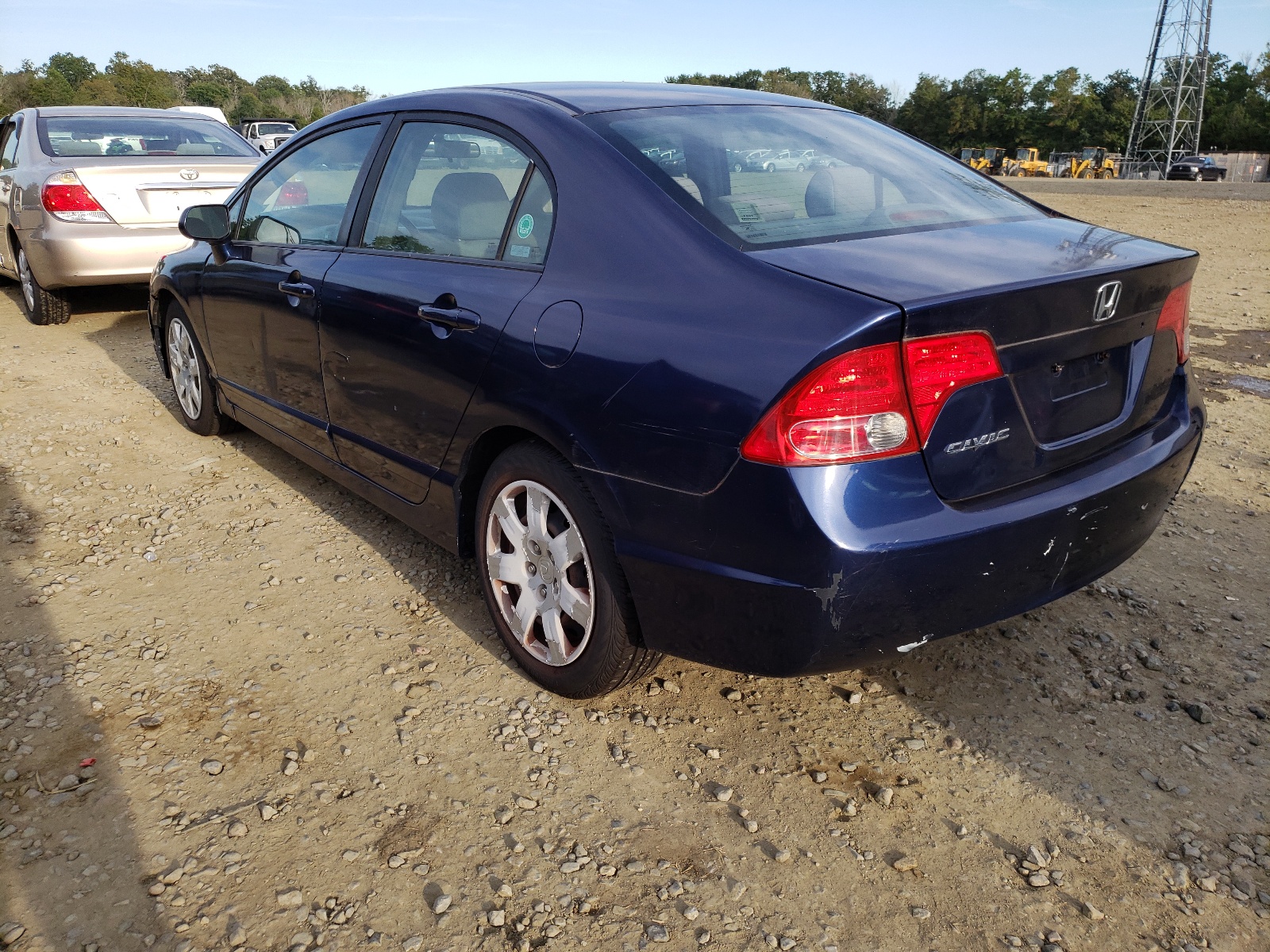 Photo 3 from auction – 2007 HONDA CIVIC LX with VIN 1HGFA16537L093705