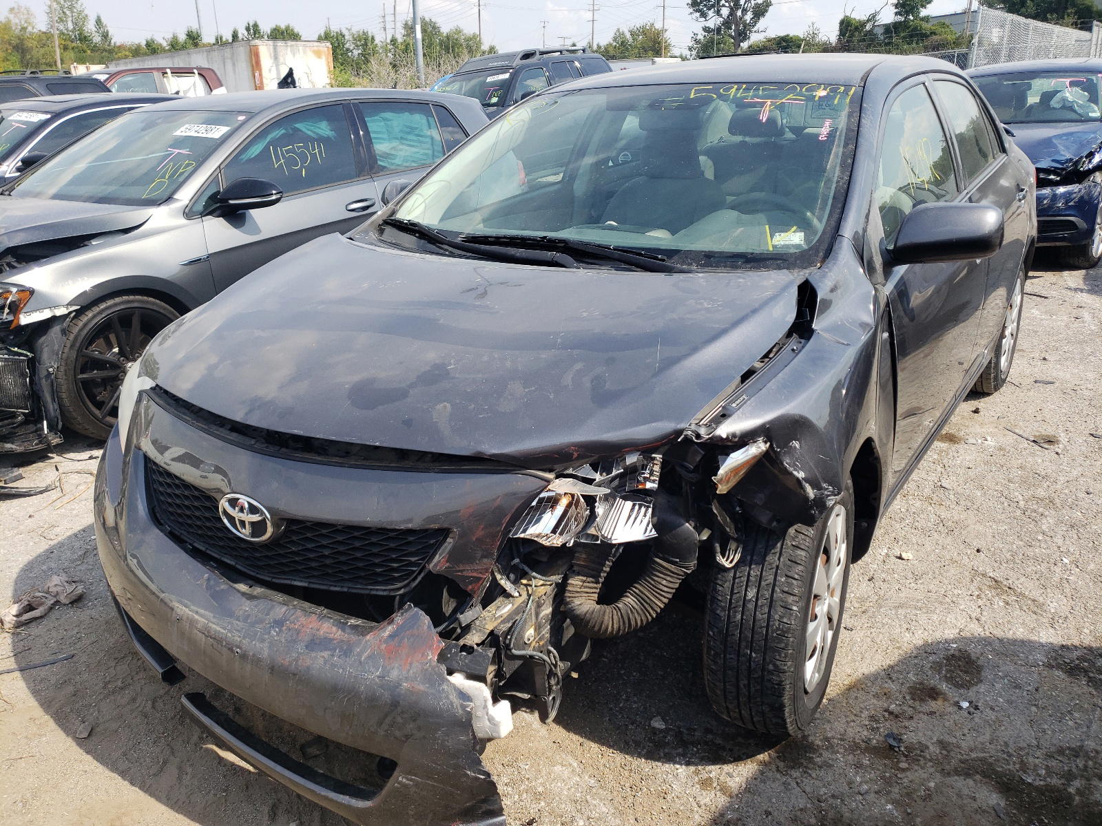 Photo 9 from auction – 2010 TOYOTA COROLLA BA with VIN JTDBU4EE3A9115312