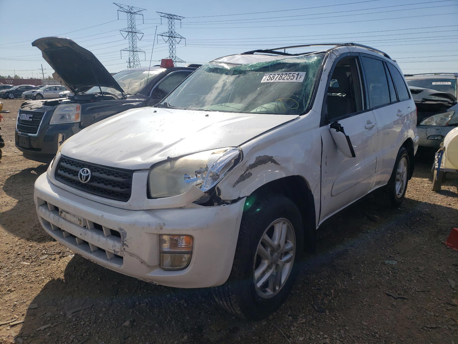 Photo 2 from auction – 2003 TOYOTA RAV4 with VIN JTEGH20VX30083189