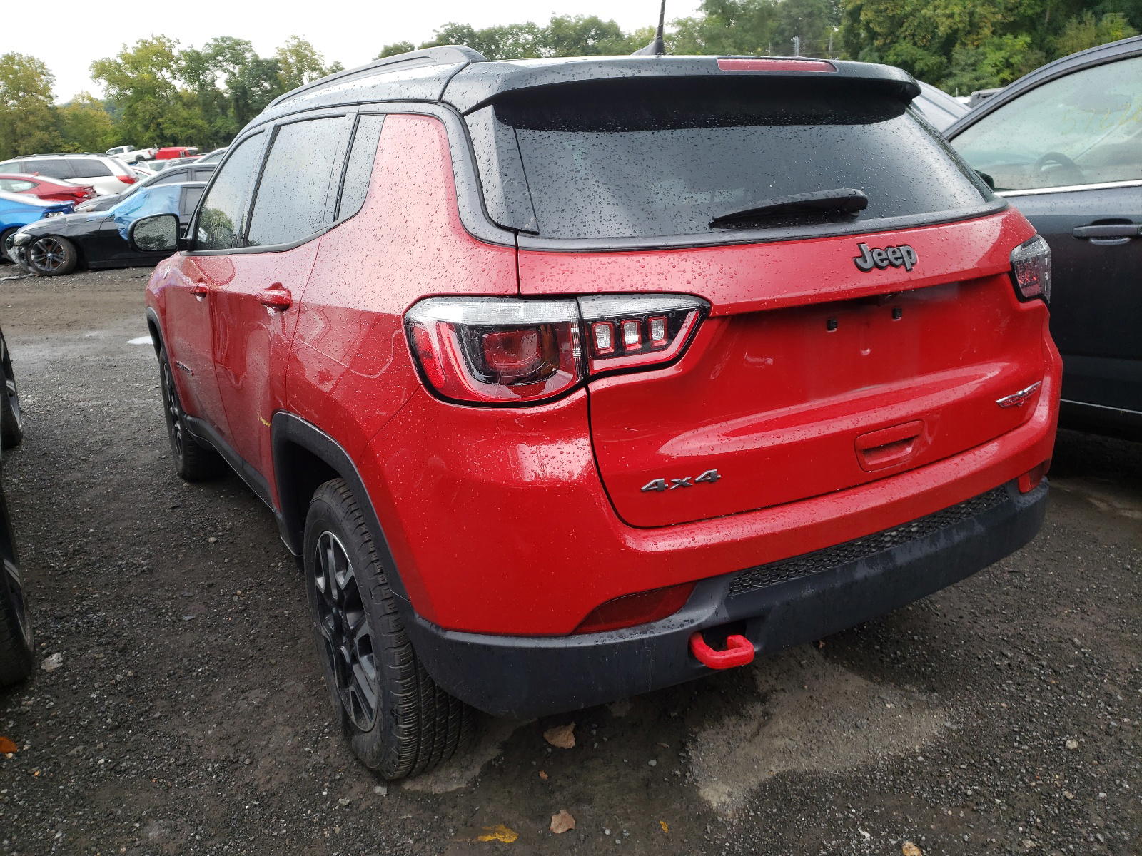 Photo 3 from auction – 2019 JEEP COMPASS TR with VIN 3C4NJDDB5KT848144