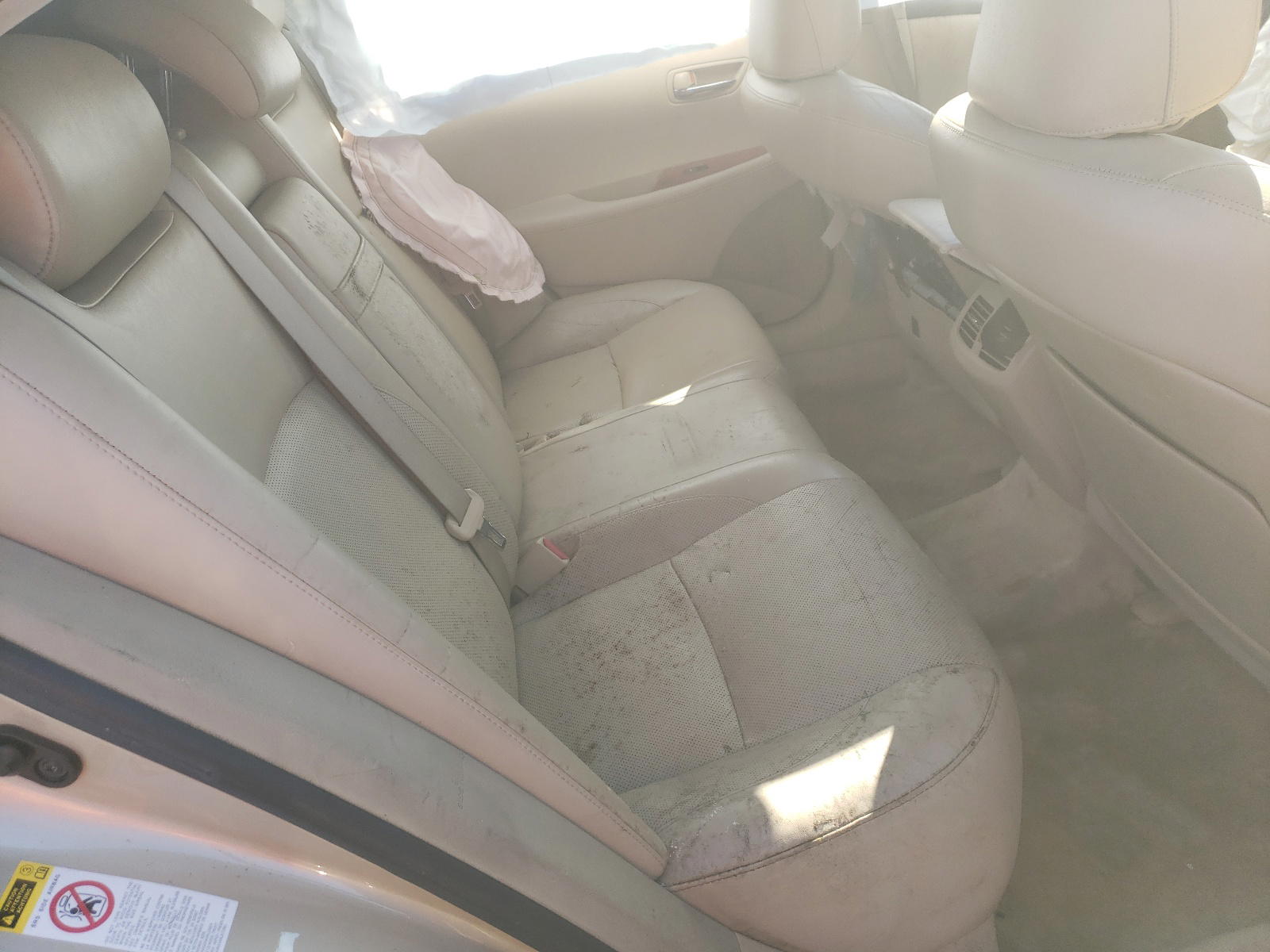 Photo 6 from auction – 2009 LEXUS ES 350 with VIN JTHBJ46G992319933
