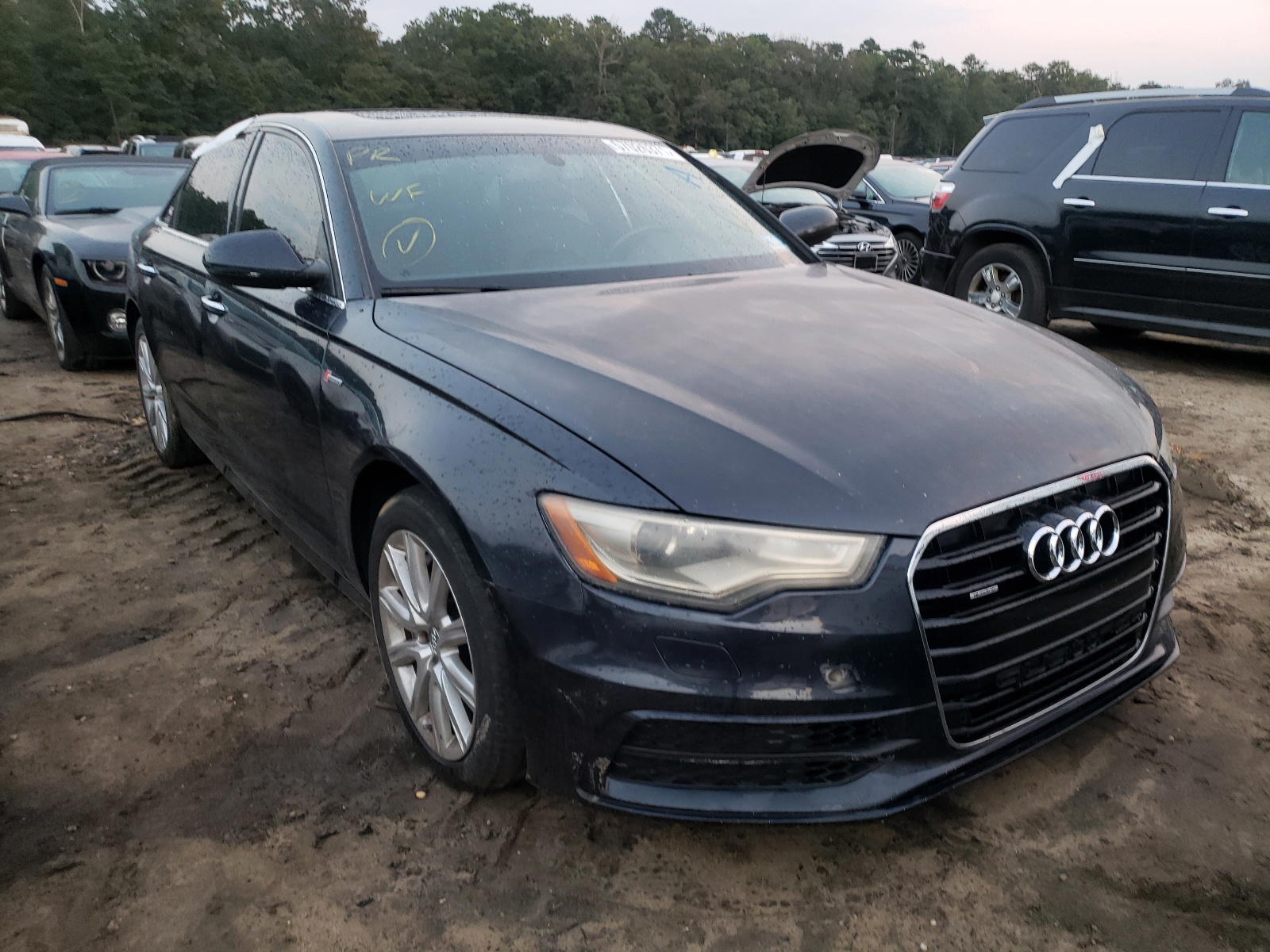 AUDI A6 PREMIUM 2015 with VIN WAUFGAFC1FN004290 - Photo from auction