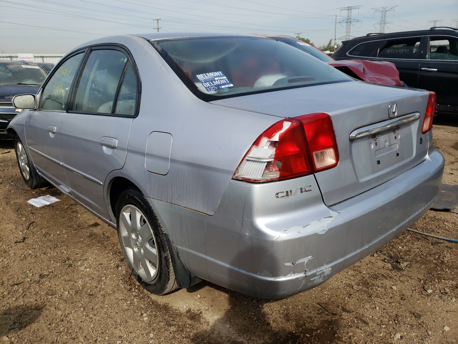 Photo 3 from auction – 2002 HONDA CIVIC EX with VIN 1HGES26712L027369