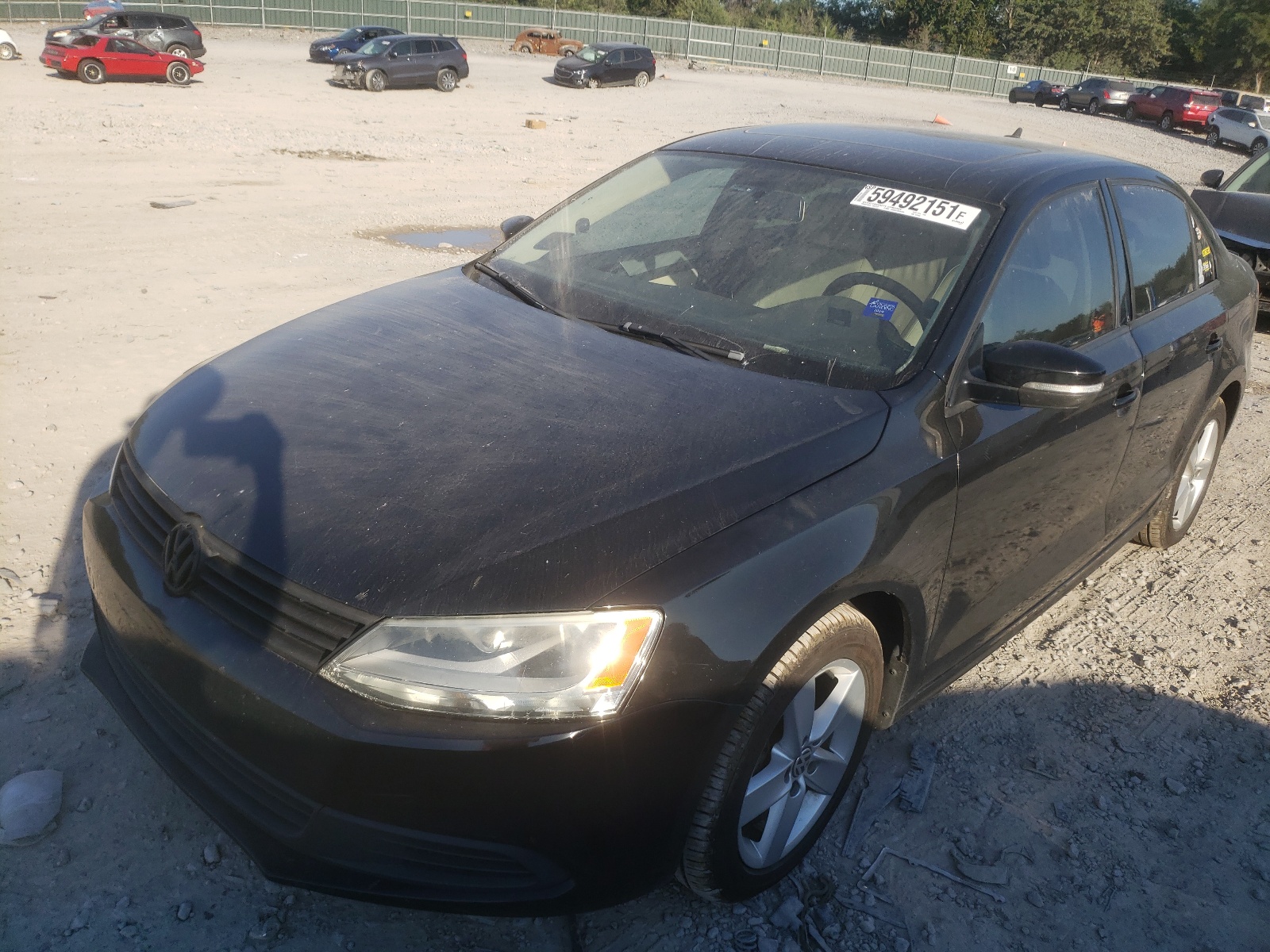 Photo 2 from auction – 2012 VOLKSWAGEN JETTA TDI with VIN 3VWLL7AJ2CM378565