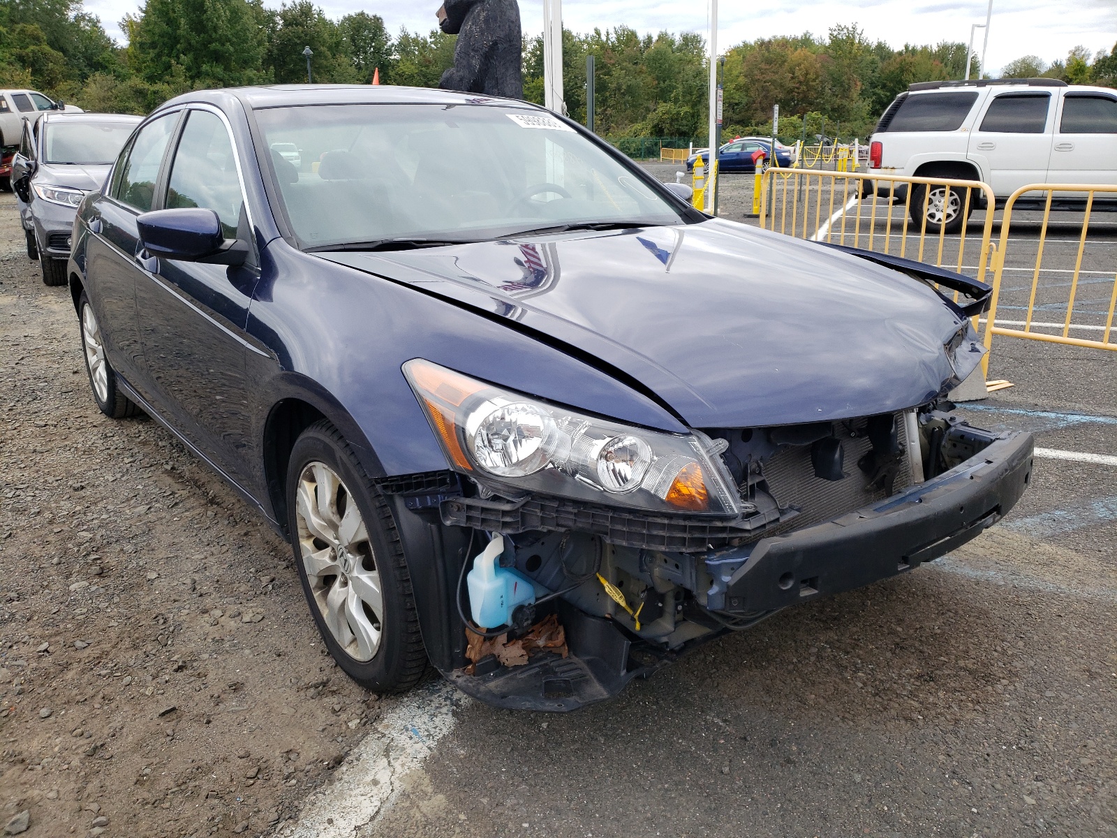 HONDA ACCORD EX 2010 with VIN 1HGCP2F73AA176966 - Photo from auction