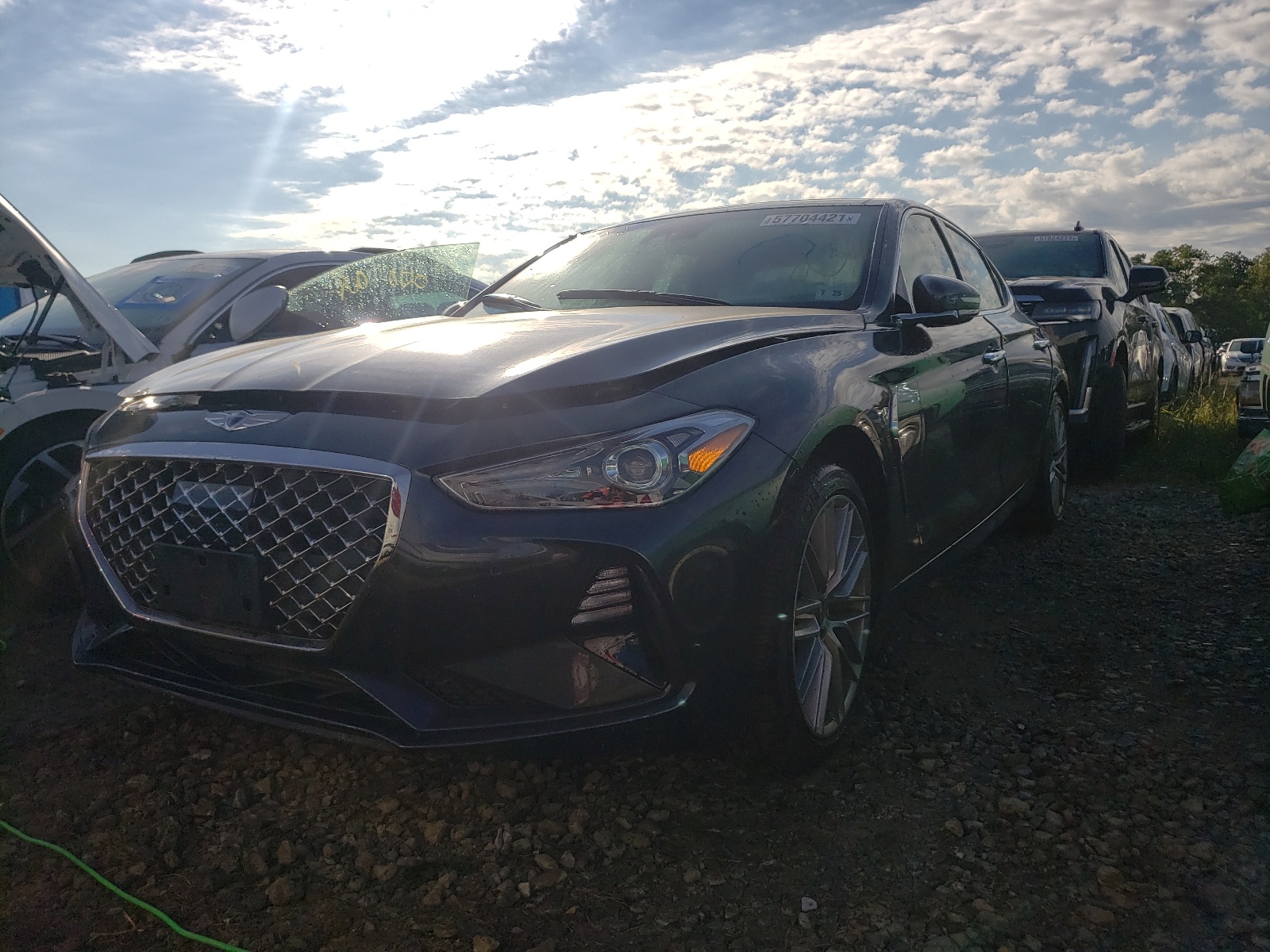 Photo 2 from auction – 2020 GENESIS G70 ELITE with VIN KMTG34LA8LU046529