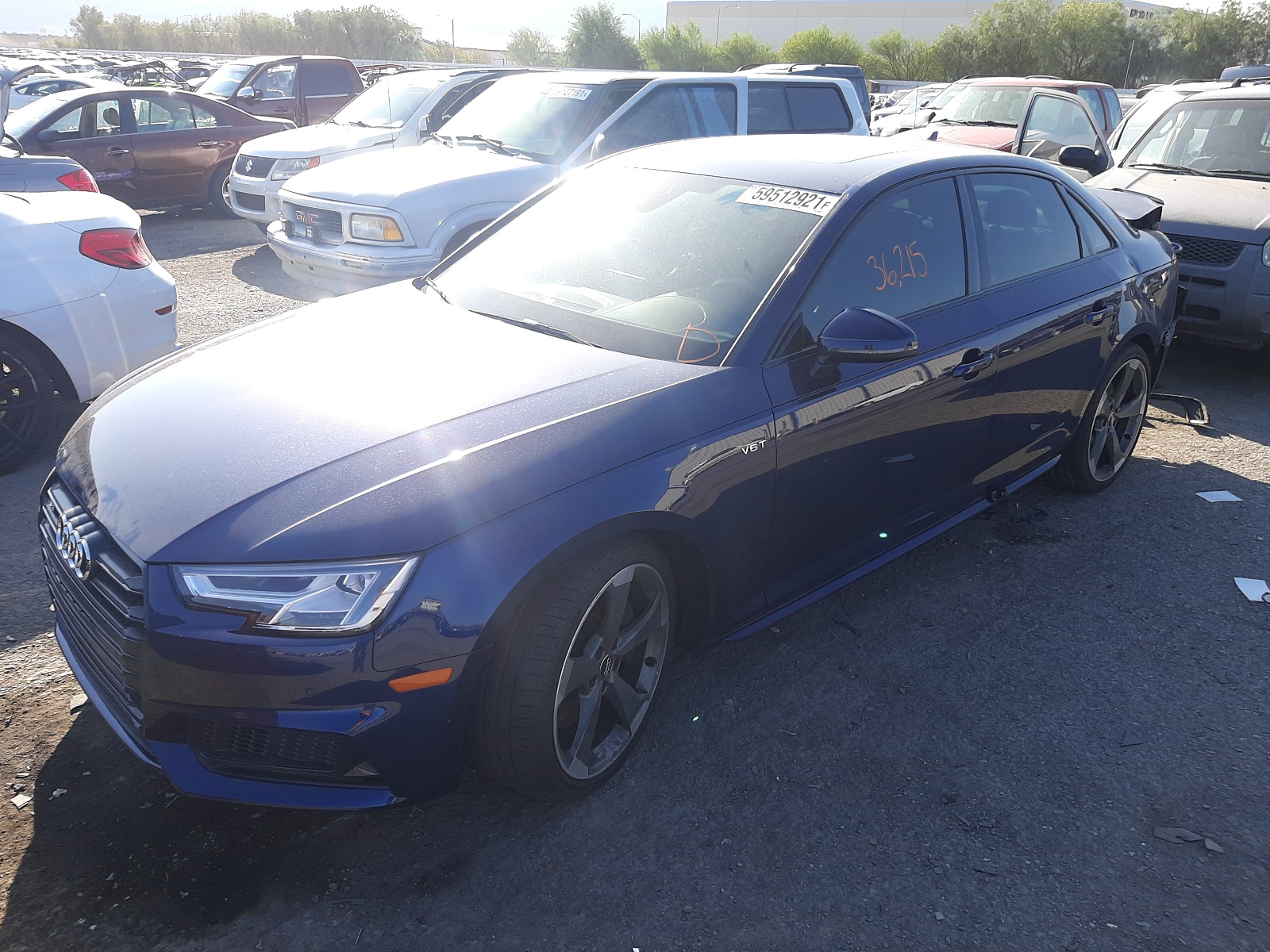Photo 2 from auction – 2018 AUDI S4 PREMIUM with VIN WAUB4AF44JA052432
