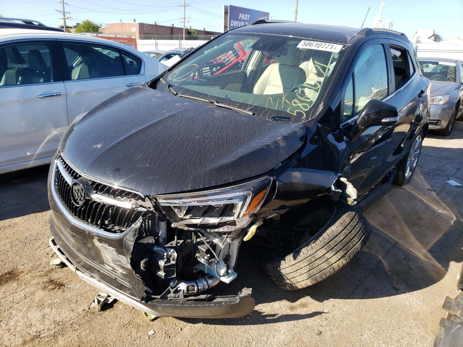 Photo 2 from auction – 2017 BUICK ENCORE PRE with VIN KL4CJHSM3HB039538