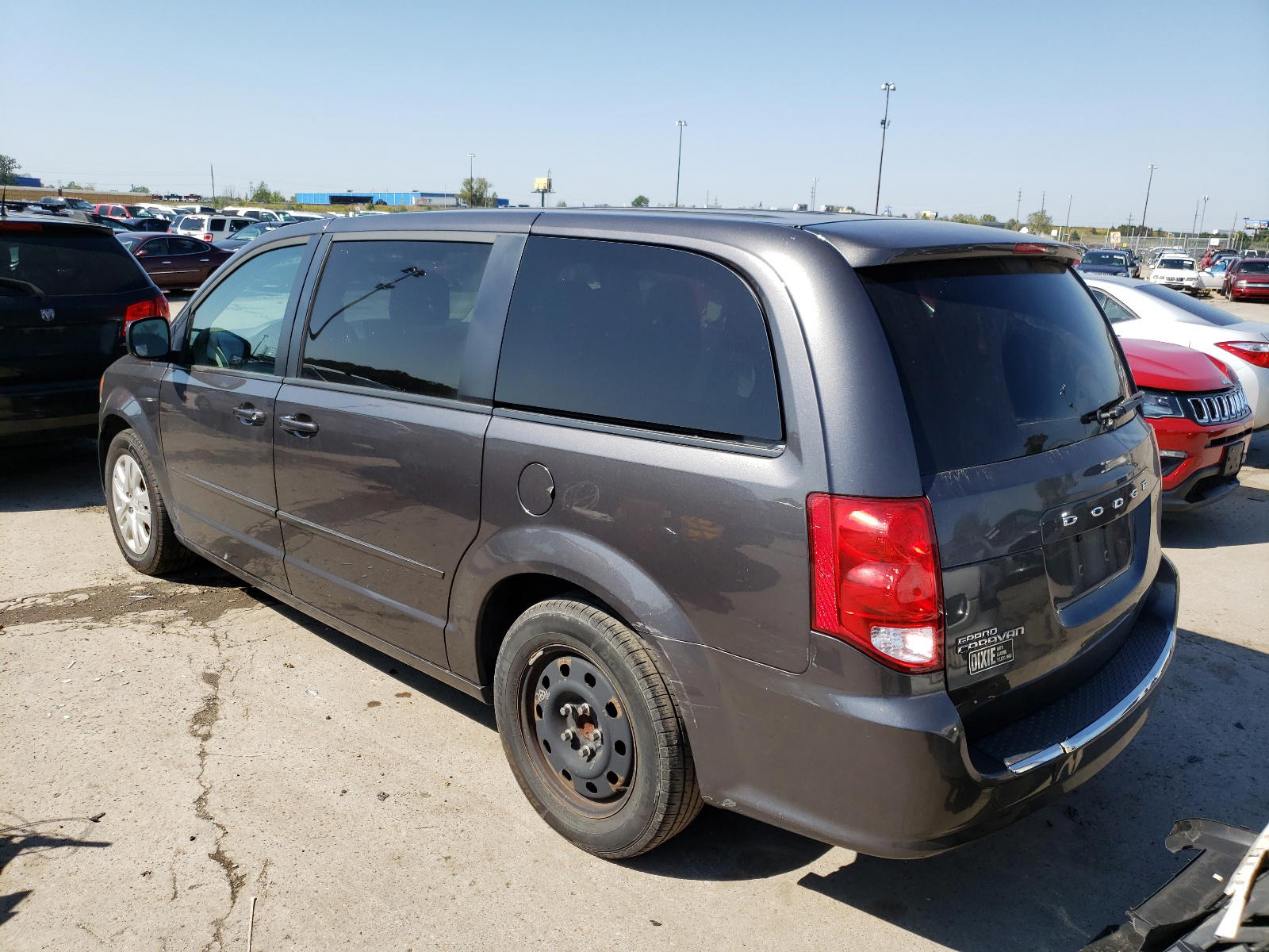 Photo 3 from auction – 2017 DODGE GRAND CARA with VIN 2C4RDGBG4HR550110