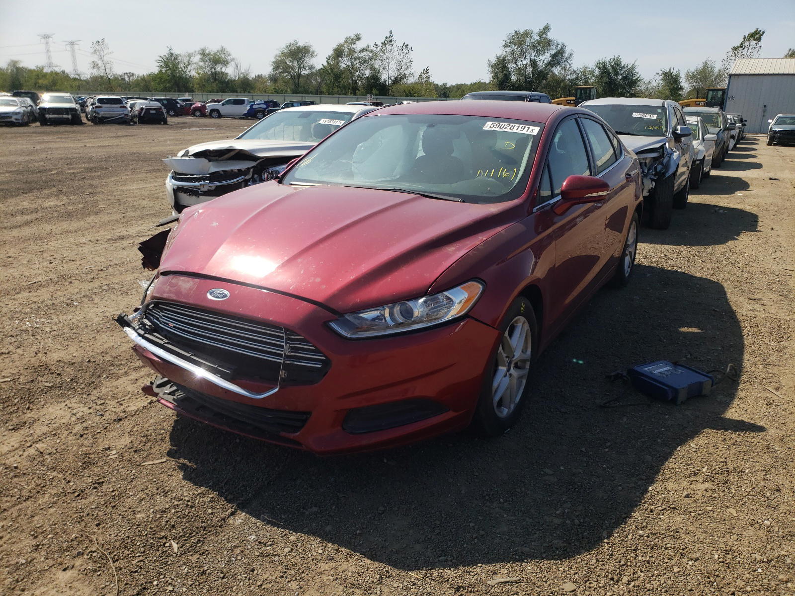 Photo 2 from auction – 2016 FORD FUSION with VIN 3FA6P0H78GR111161