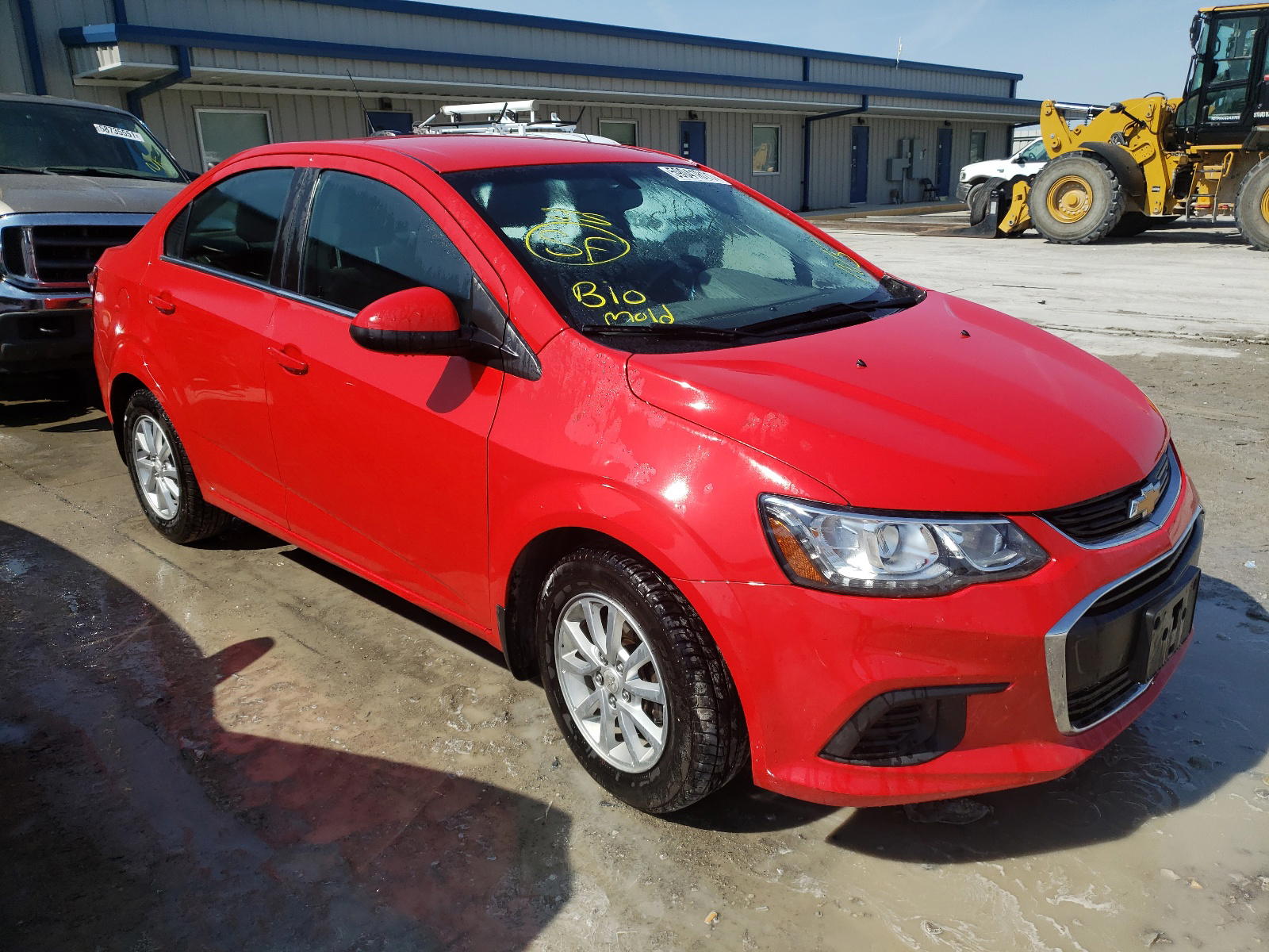 CHEVROLET SONIC LT 2017 with VIN 1G1JD5SH4H4152000 - Photo from auction