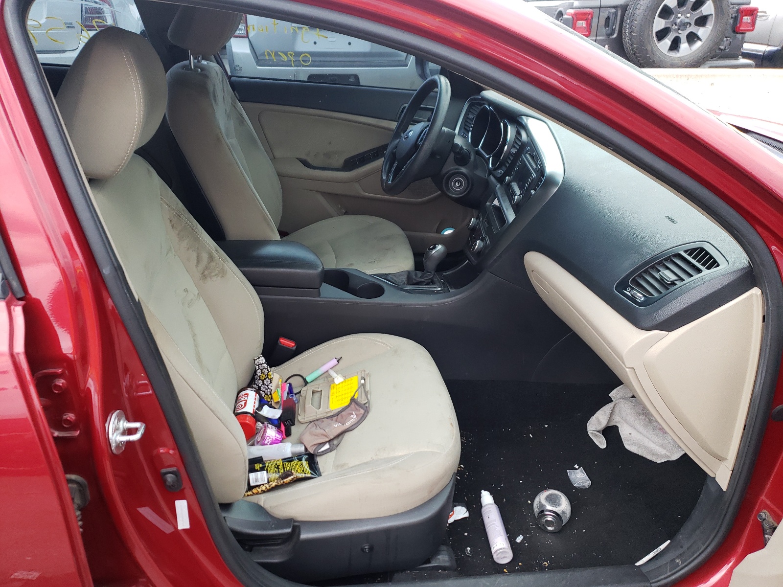 Photo 5 from auction – 2013 KIA OPTIMA LX with VIN 5XXGM4A71DG161449