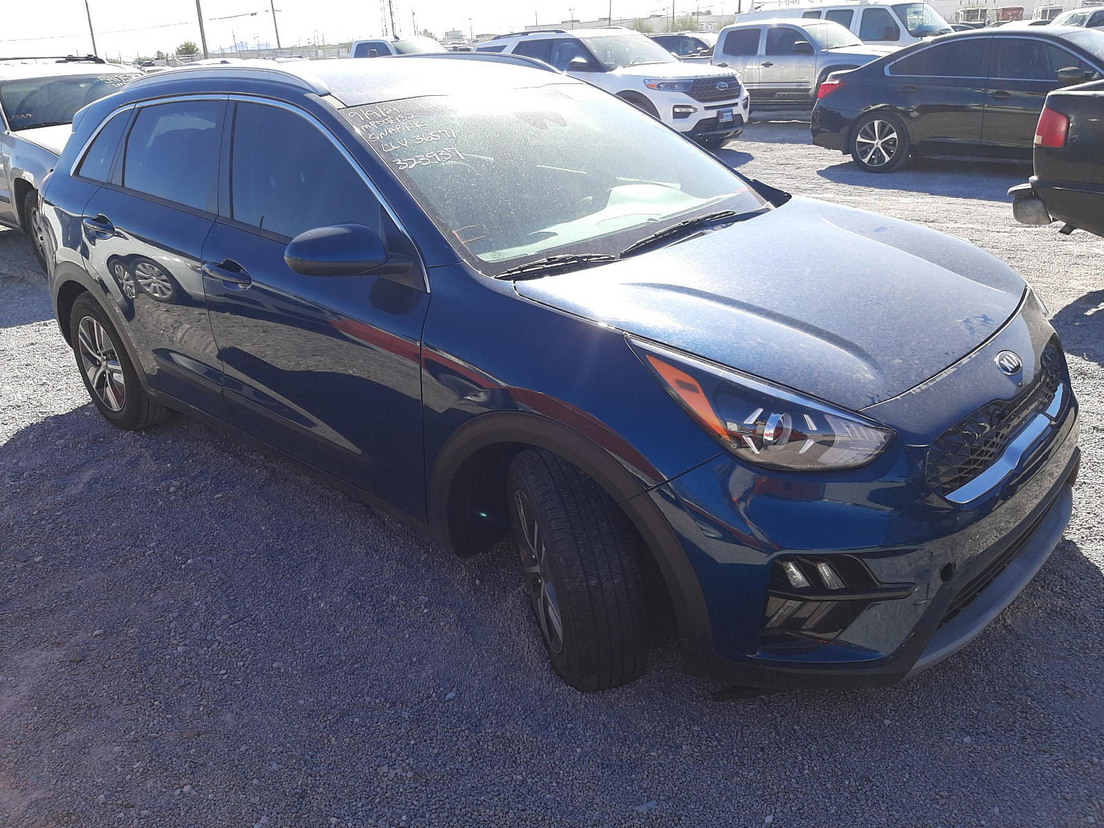 KIA NIRO 2020 with VIN KNDCB3LC8L5375169 - Photo from auction