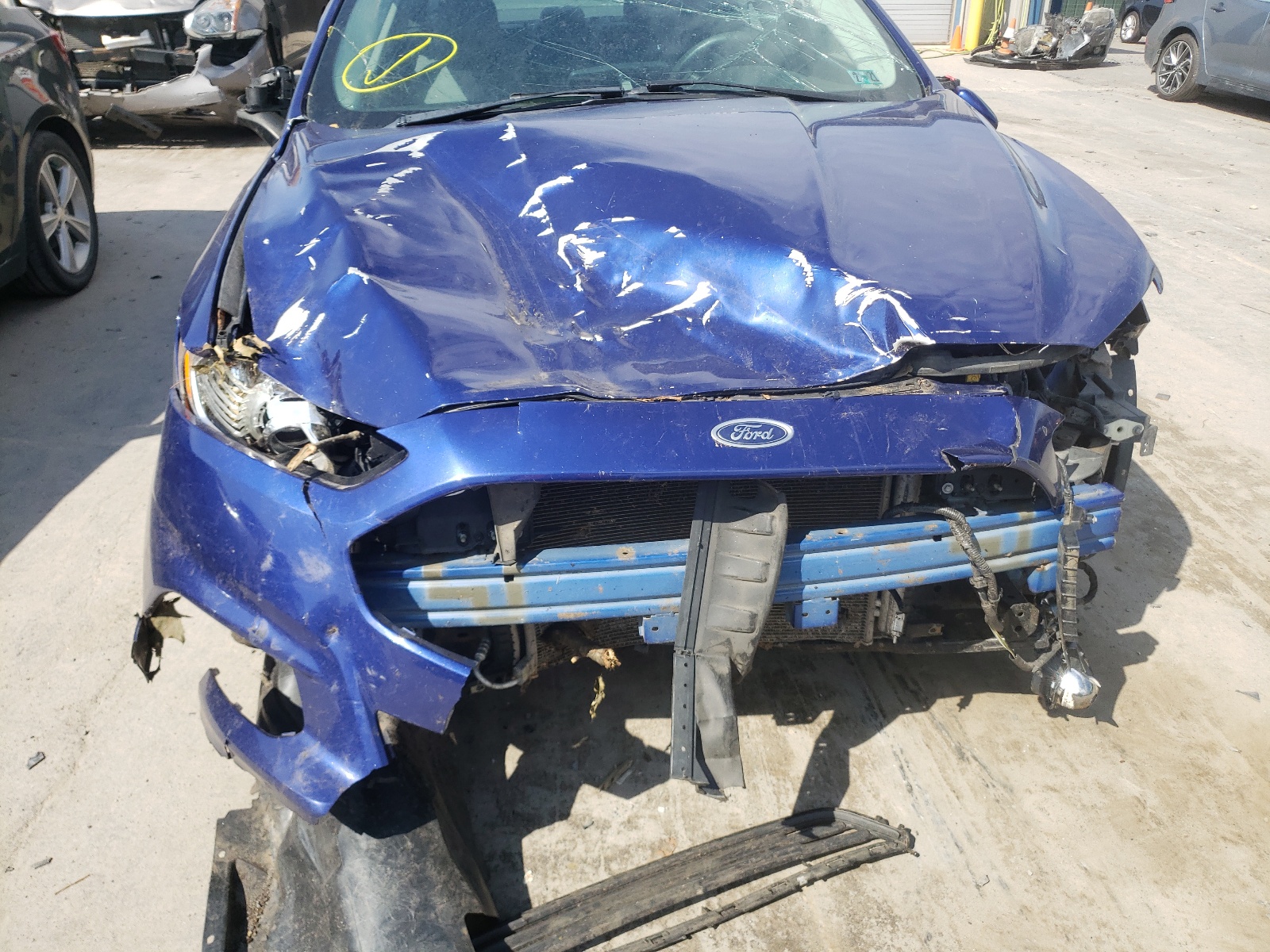 Photo 9 from auction – 2014 FORD FUSION S with VIN 1FA6P0G75E5377190