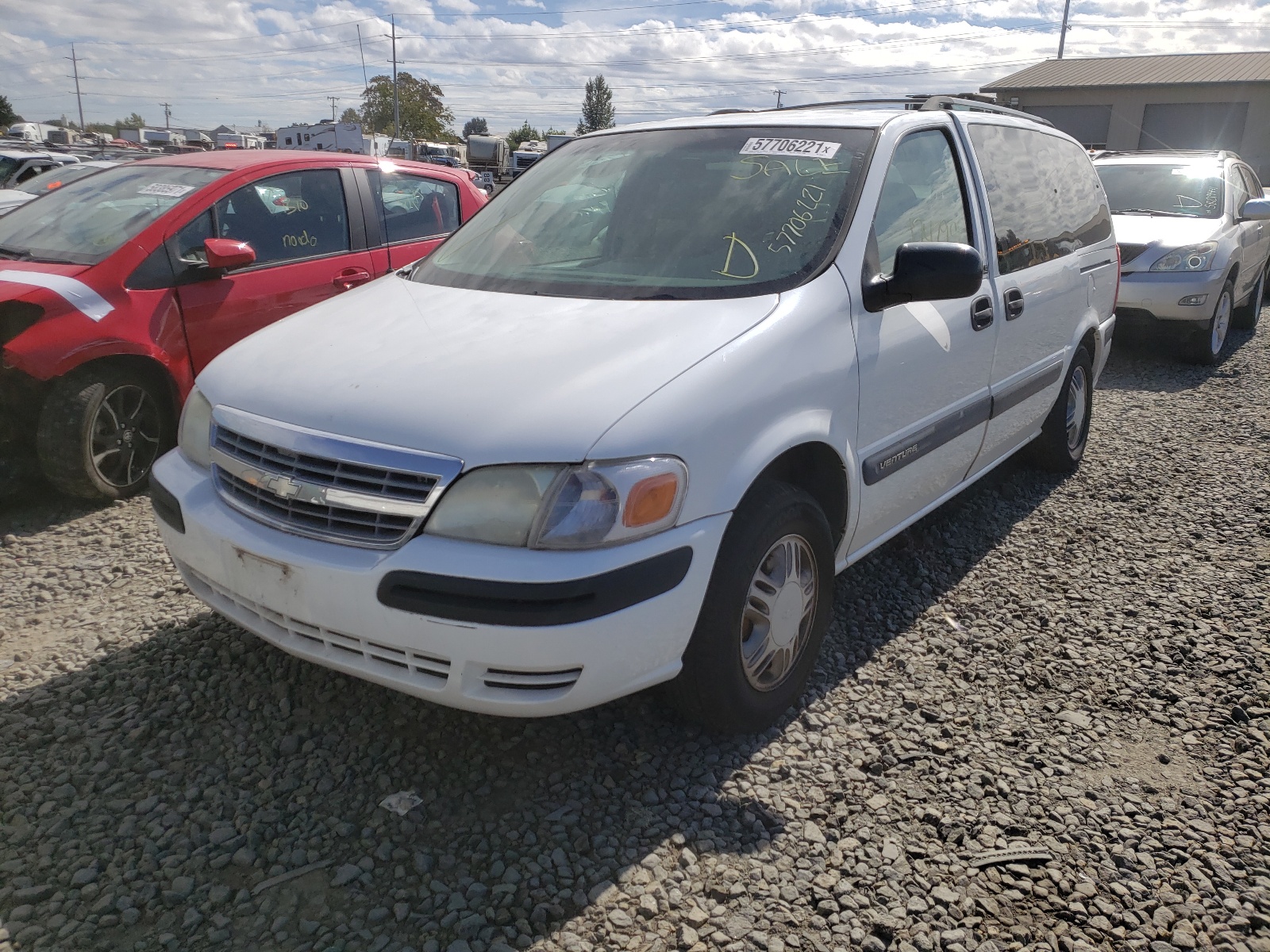 Photo 2 from auction – 2003 CHEVROLET VENTURE with VIN 1GNDX03E03D295948