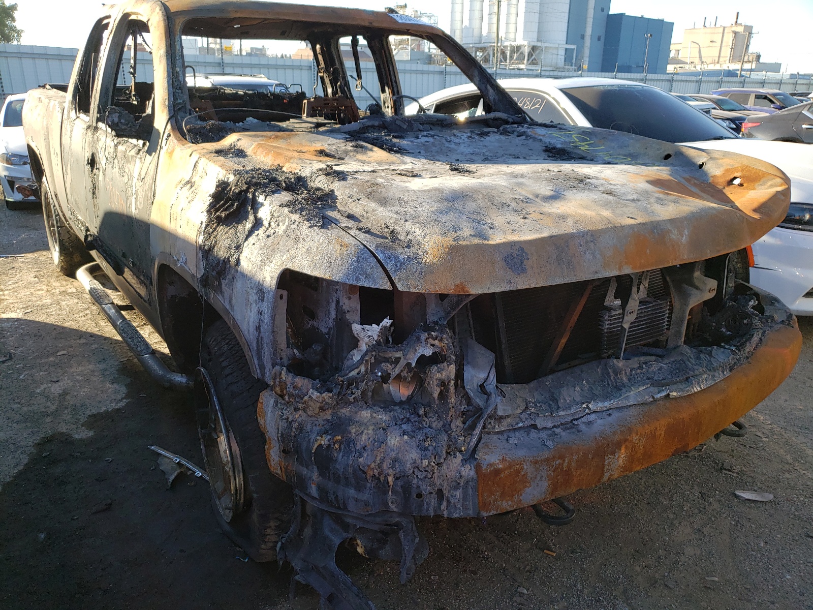 CHEVROLET SILVERADO 2008 with VIN 1GCEK19J68Z229954 - Photo from auction