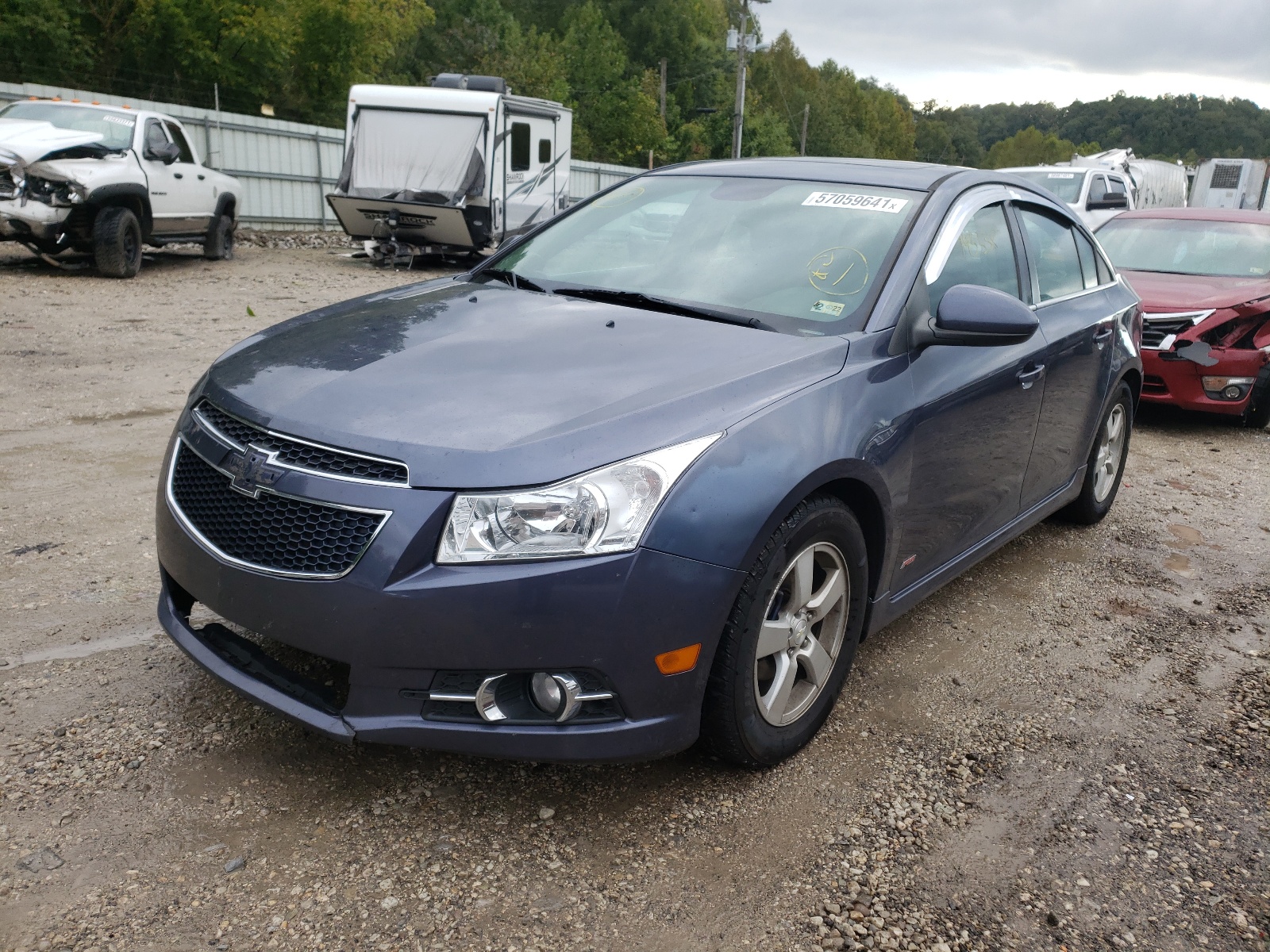 Photo 2 from auction – 2013 CHEVROLET CRUZE LT with VIN 1G1PC5SB2D7172599