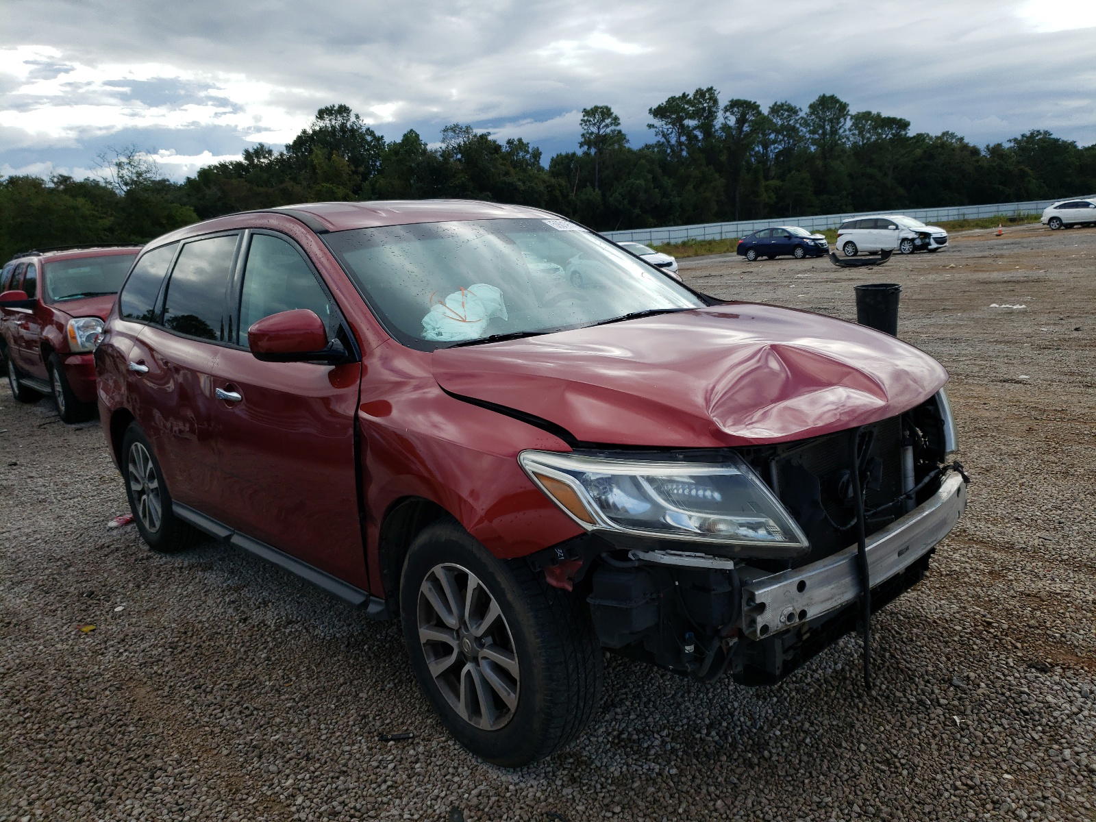 NISSAN PATHFINDER 2014 with VIN 5N1AR2MN5EC678305 - Photo from auction