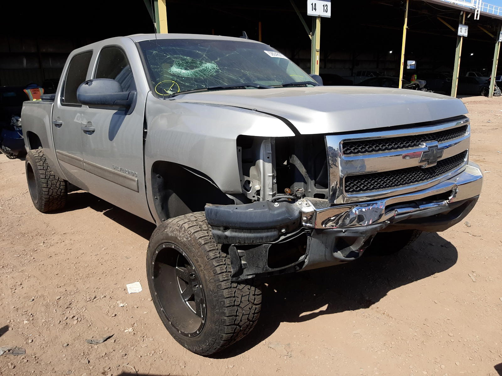 CHEVROLET SILVERADO 2009 with VIN 3GCEC13C19G114297 - Photo from auction