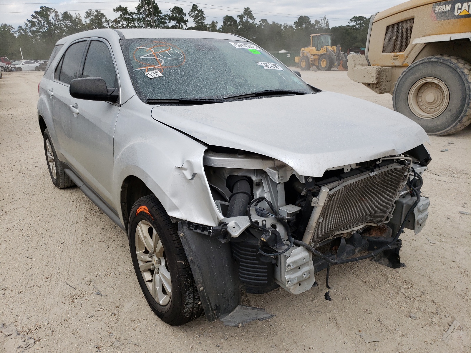 CHEVROLET EQUINOX LS 2017 with VIN 2GNALBEK8H1583006 - Photo from auction