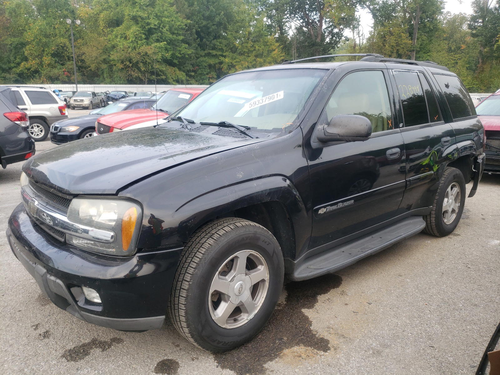 Photo 2 from auction – 2003 CHEVROLET TRAILBLAZE with VIN 1GNDT13S732292872