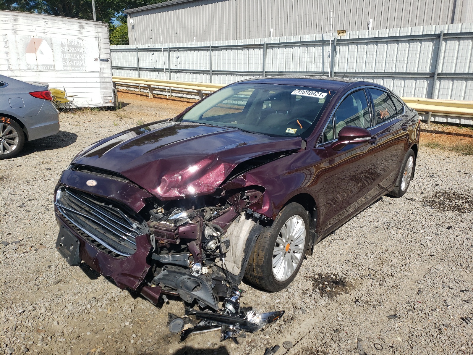 Photo 2 from auction – 2013 FORD FUSION SE with VIN 3FA6P0LU0DR240746
