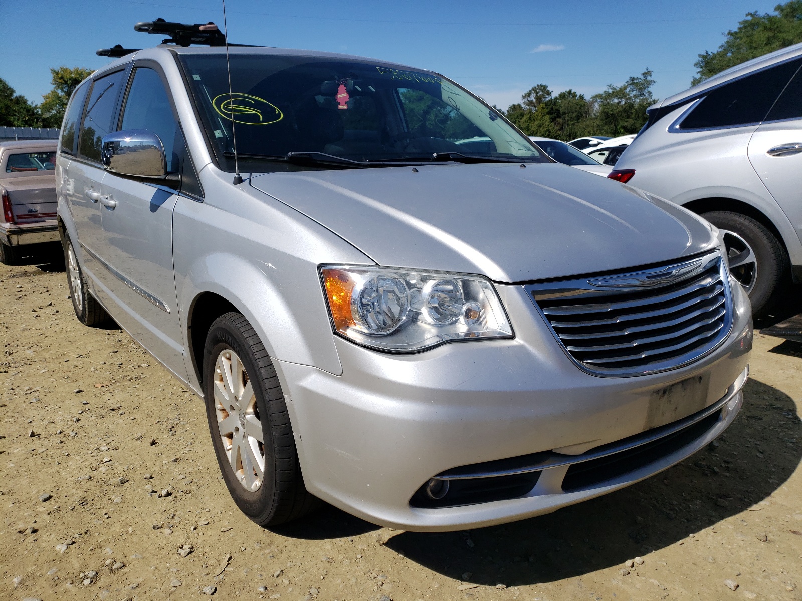CHRYSLER TOWN & COU 2012 with VIN 2C4RC1CG9CR124999 - Photo from auction