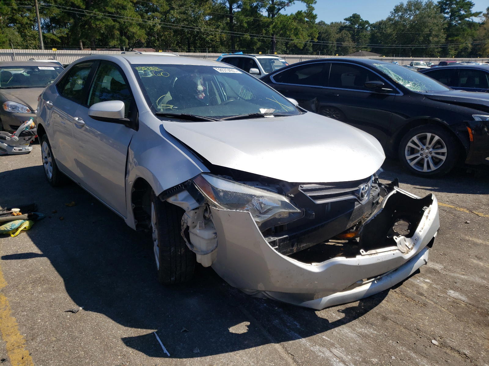 TOYOTA COROLLA L 2016 with VIN 5YFBURHEXGP543289 - Photo from auction