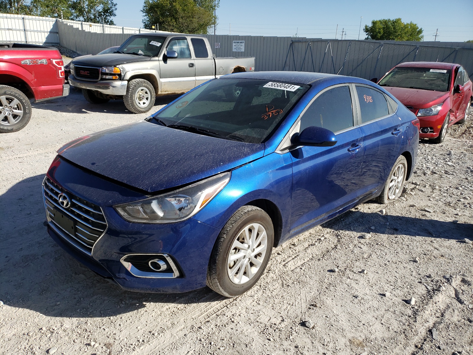 Photo 2 from auction – 2021 HYUNDAI ACCENT SE with VIN 3KPC24A61ME133753