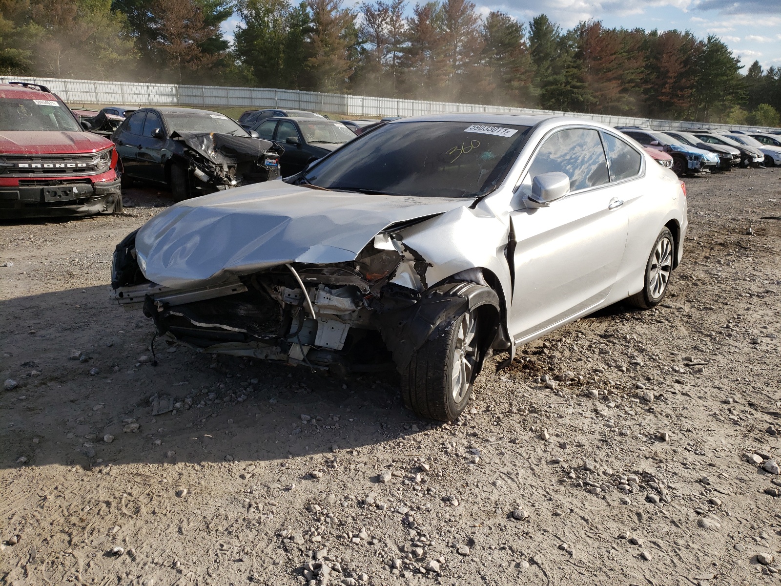 Photo 2 from auction – 2013 HONDA ACCORD EXL with VIN 1HGCT1B89DA018950