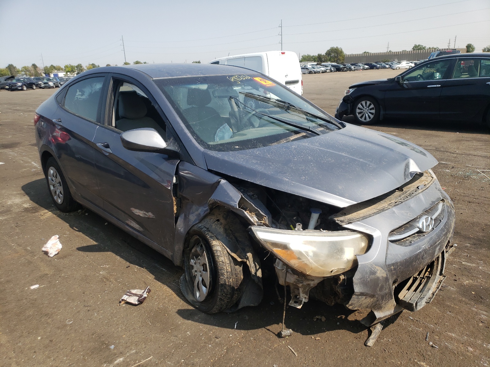 HYUNDAI ACCENT SE 2016 with VIN KMHCT4AE6GU969659 - Photo from auction