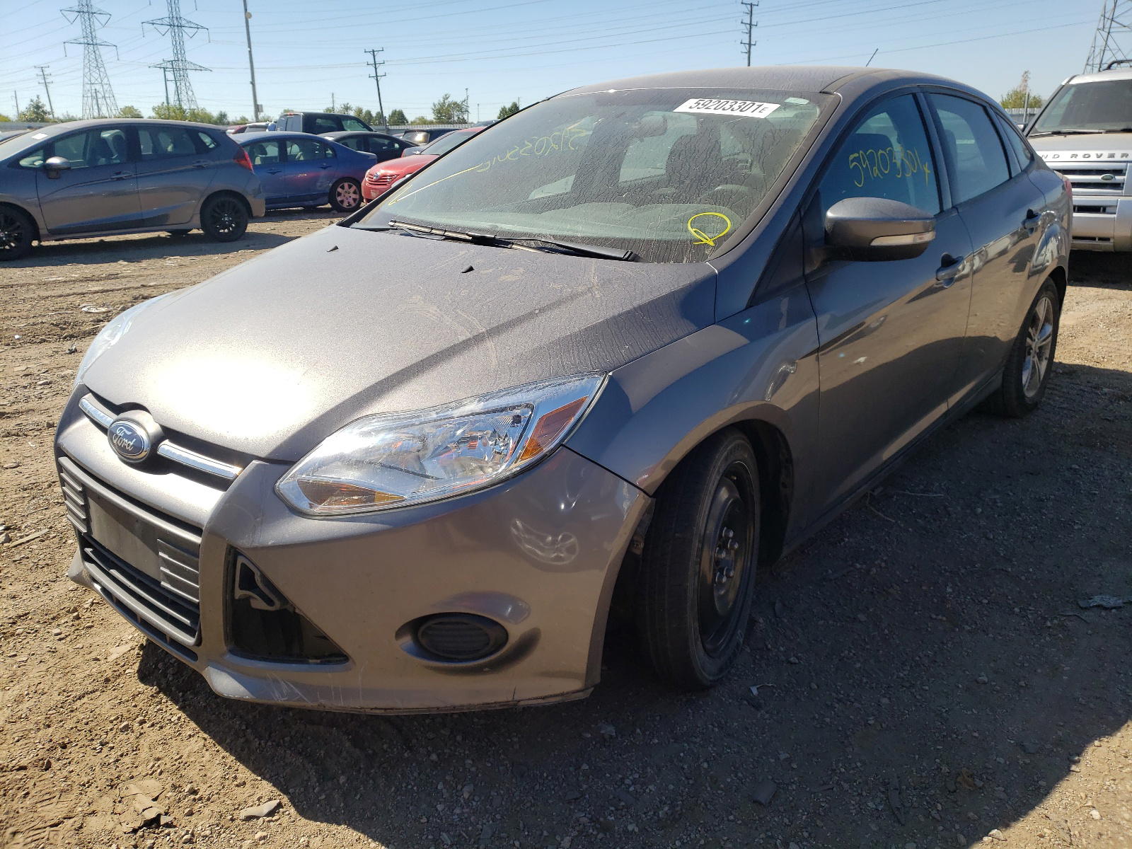 Photo 2 from auction – 2013 FORD FOCUS SE with VIN 1FADP3F29DL361471