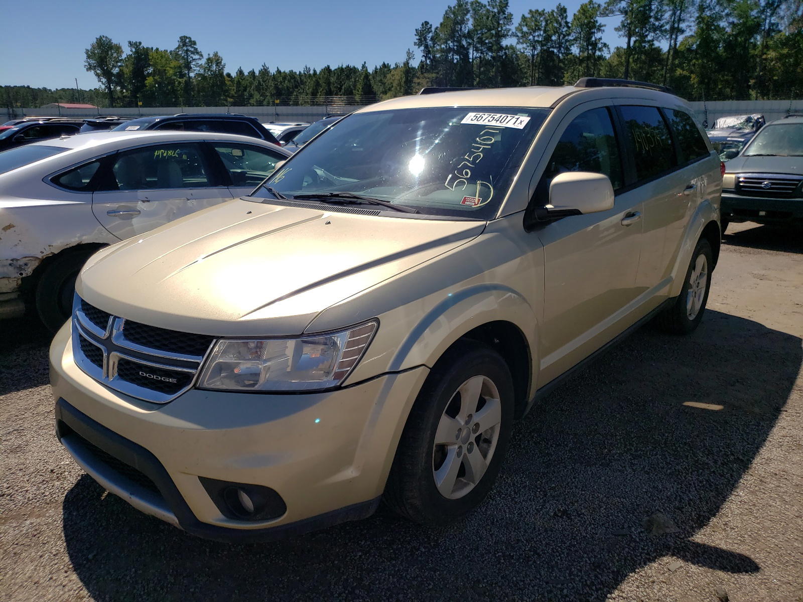 Photo 2 from auction – 2011 DODGE JOURNEY MA with VIN 3D4PH1FG8BT567907