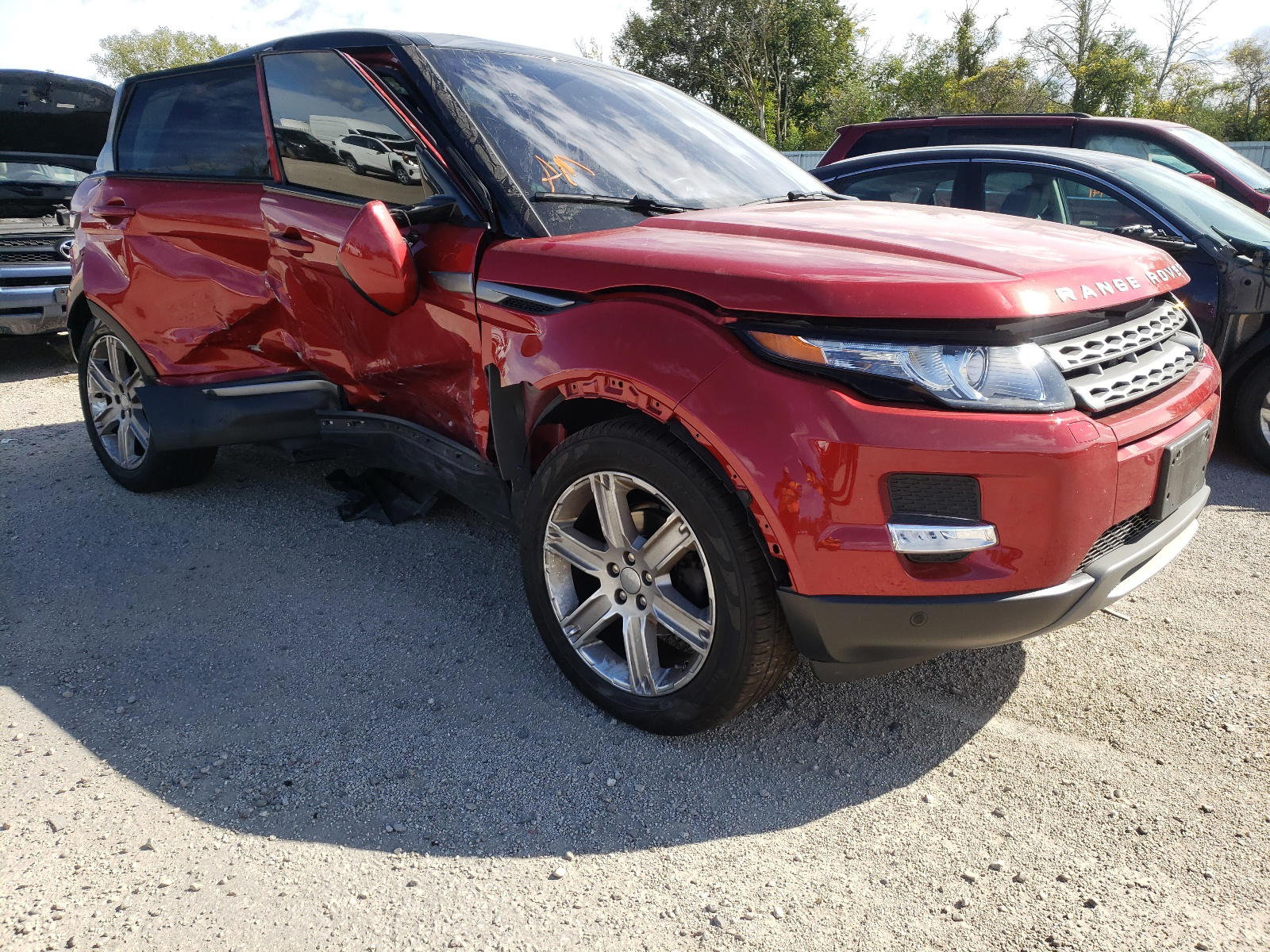 LAND ROVER RANGE ROVE 2015 with VIN SALVP2BG2FH076832 - Photo from auction