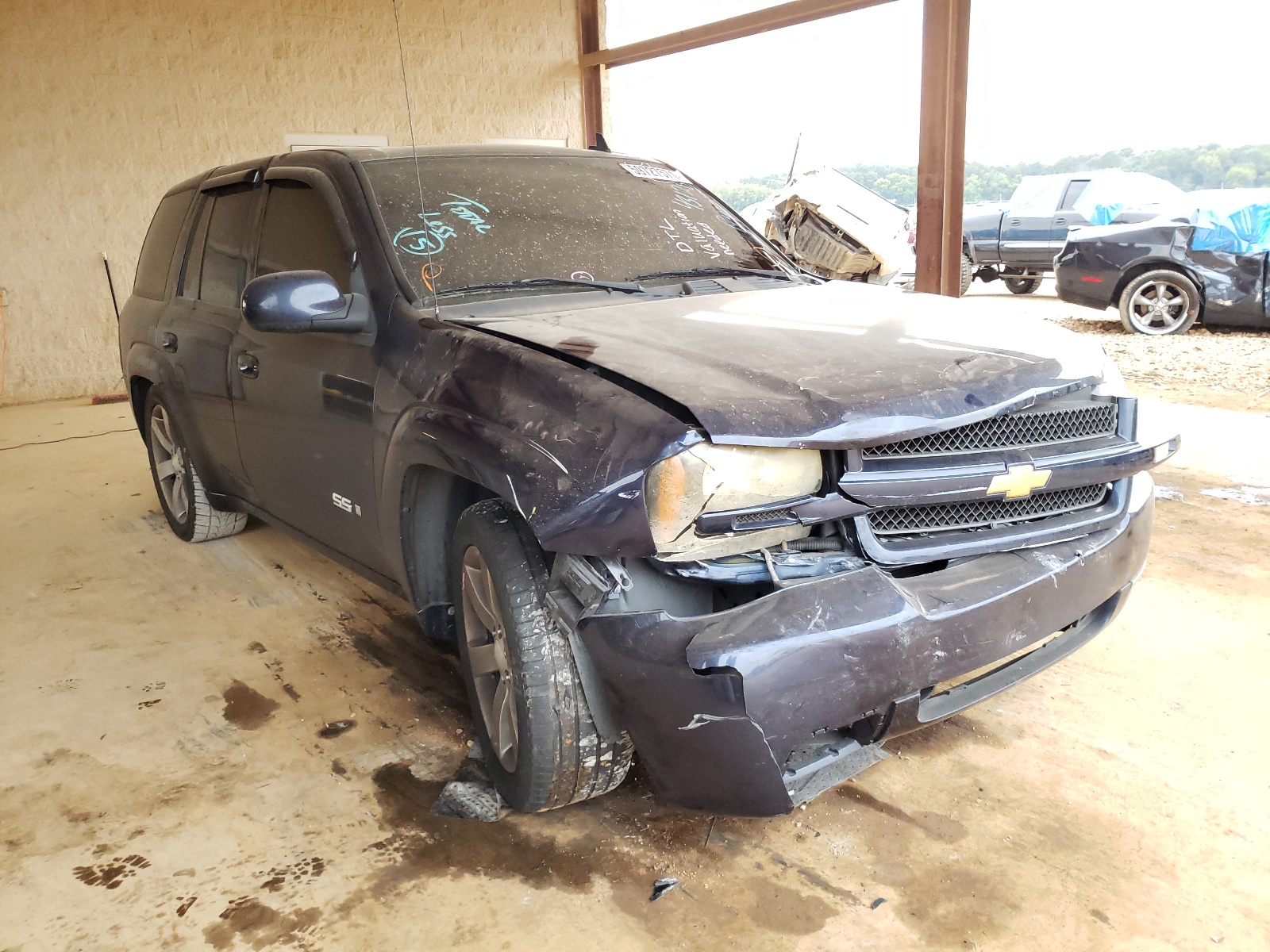 CHEVROLET TRAILBLAZE 2008 with VIN 1GNES13H382166141 - Photo from auction