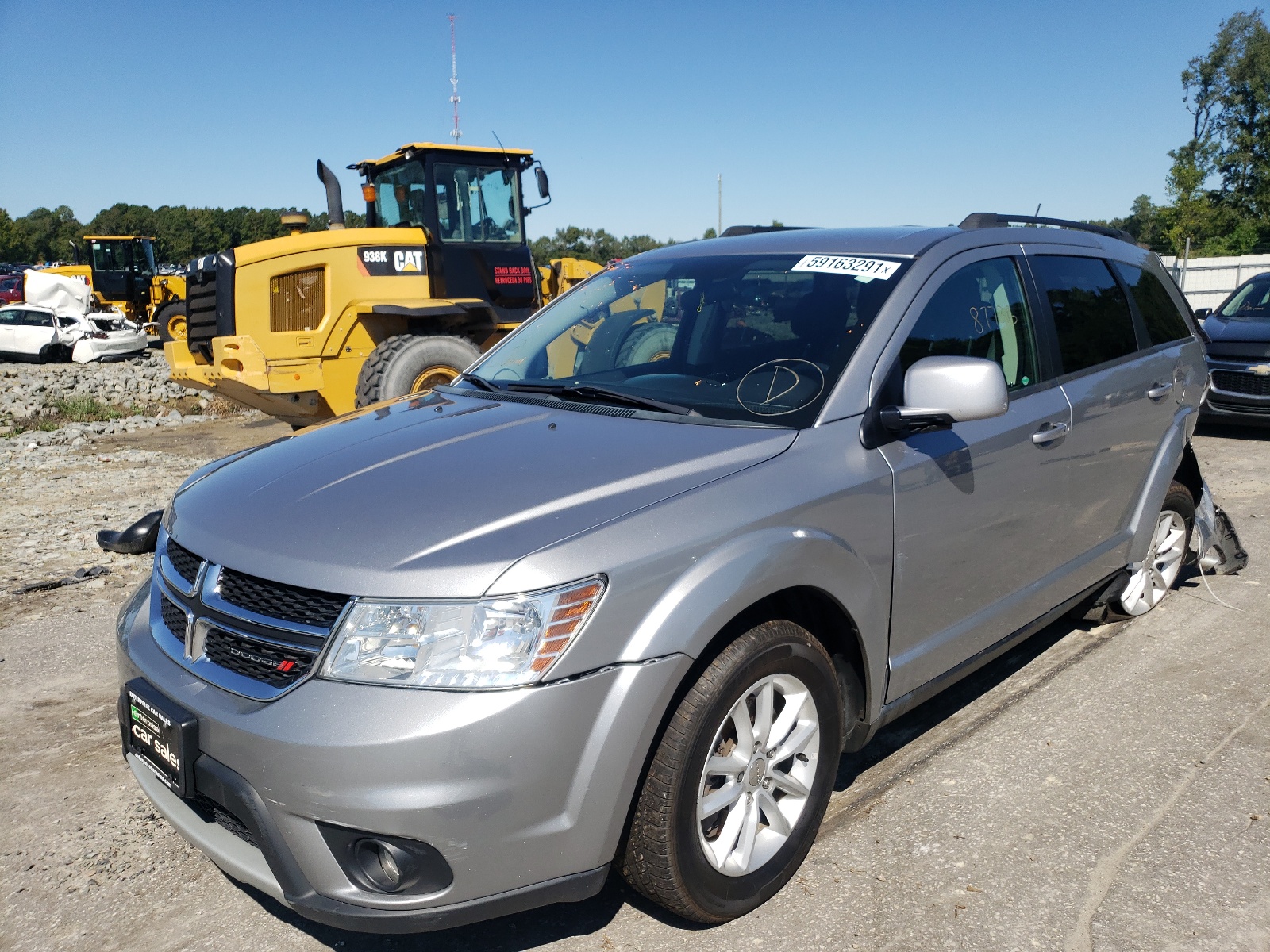 Photo 2 from auction – 2016 DODGE JOURNEY SX with VIN 3C4PDCBG1GT224700
