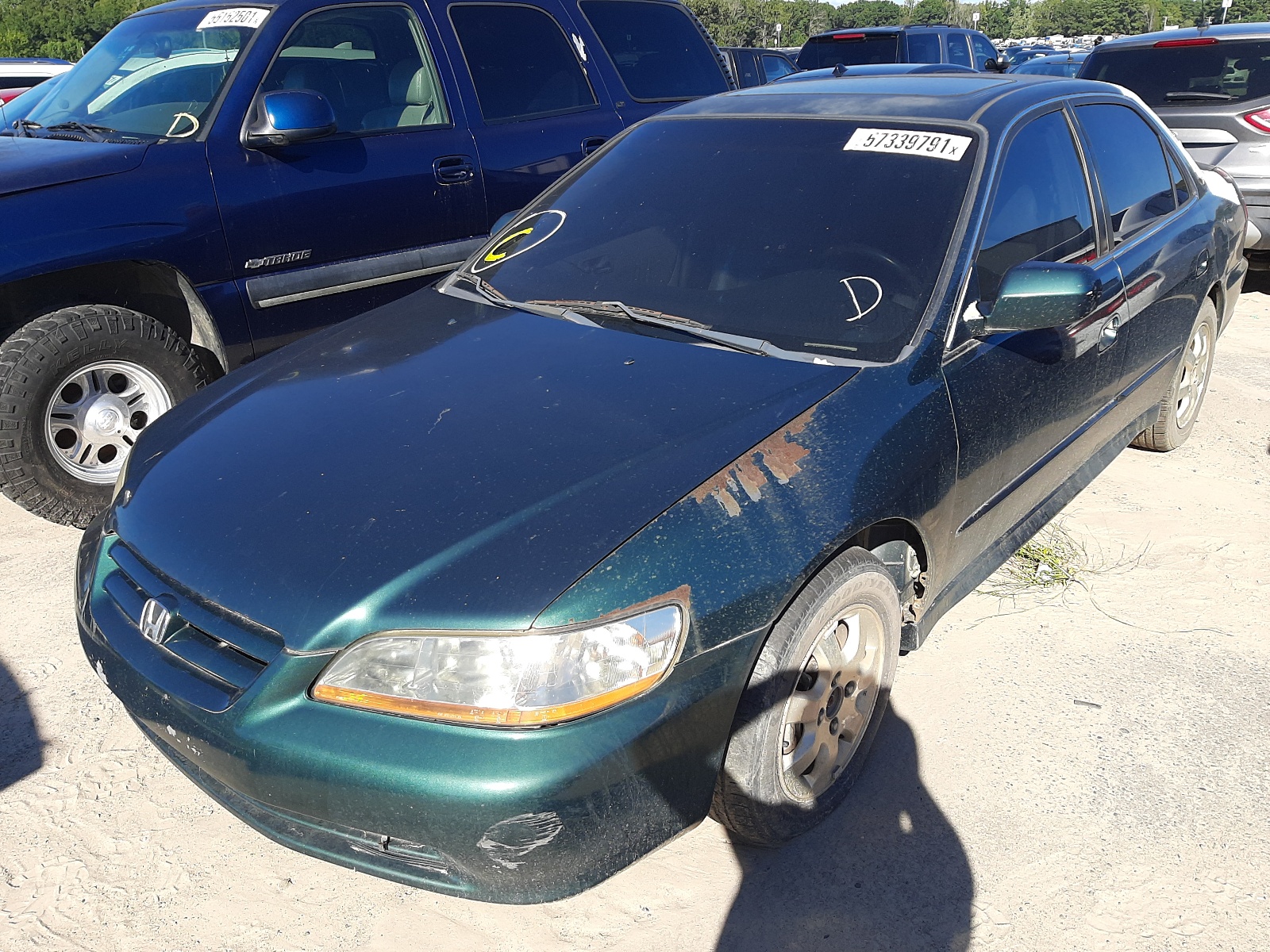 Photo 2 from auction – 2002 HONDA ACCORD with VIN JHMCG566X2C007409