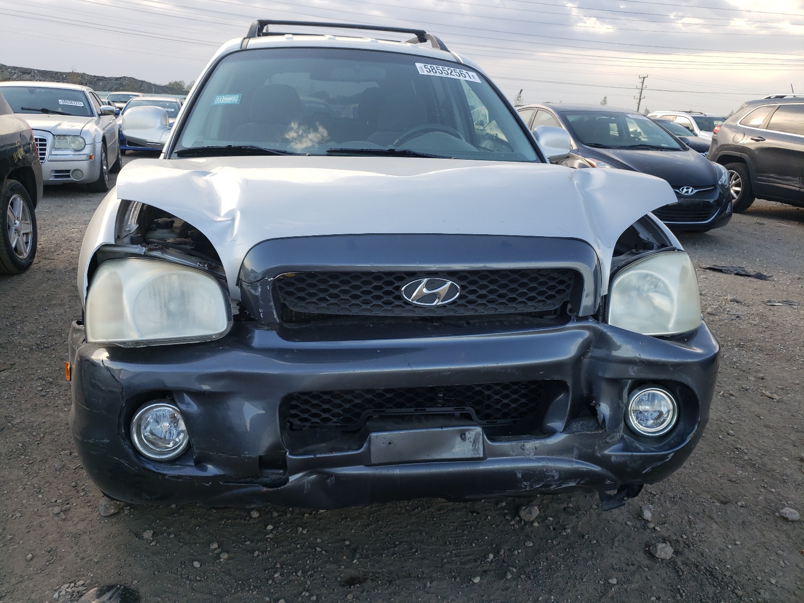 Photo 9 from auction – 2003 HYUNDAI SANTA FE G with VIN KM8SC73D13U430734