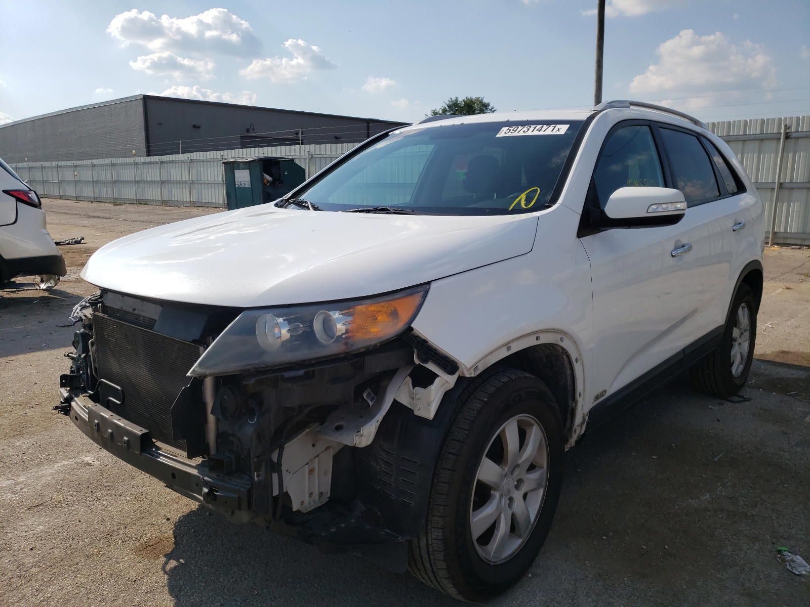 Photo 2 from auction – 2011 KIA SORENTO BA with VIN 5XYKTDA27BG124352