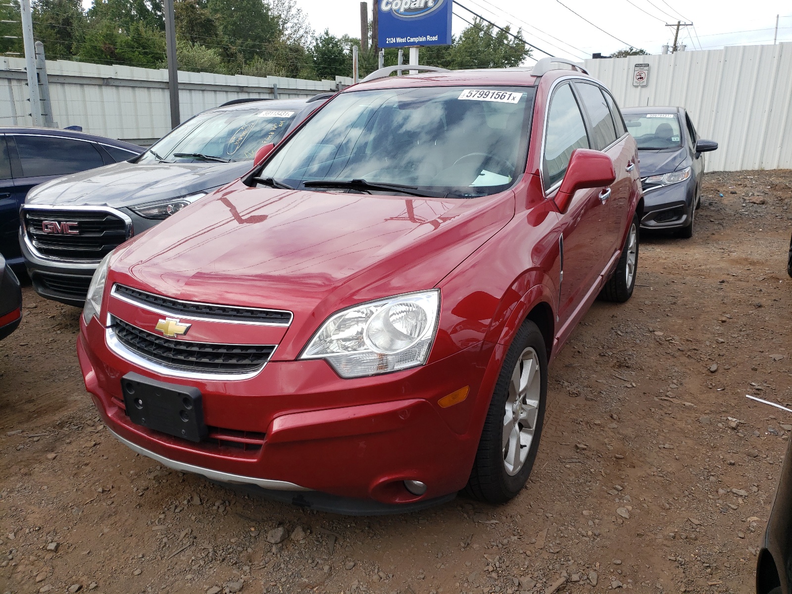 Photo 2 from auction – 2014 CHEVROLET CAPTIVA LT with VIN 3GNAL3EK3ES589334