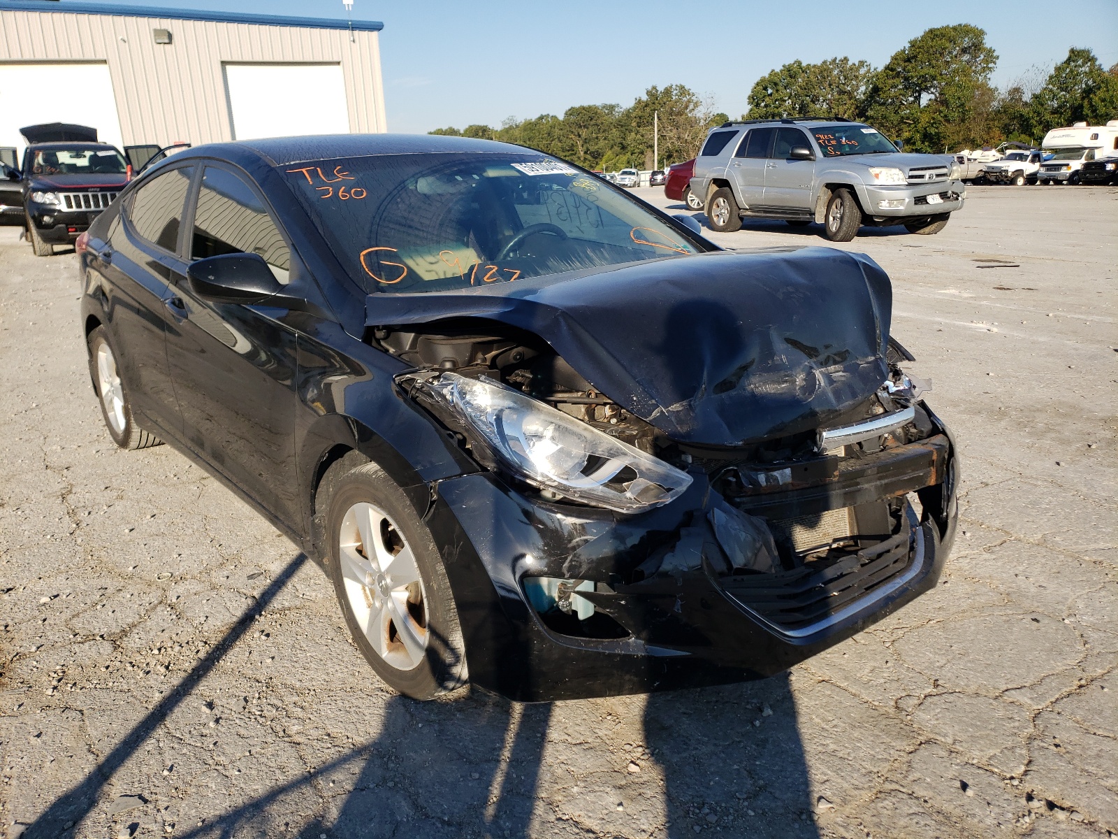 Photo 1 from auction – 2012 HYUNDAI ELANTRA GL with VIN KMHDH4AE1CU288437