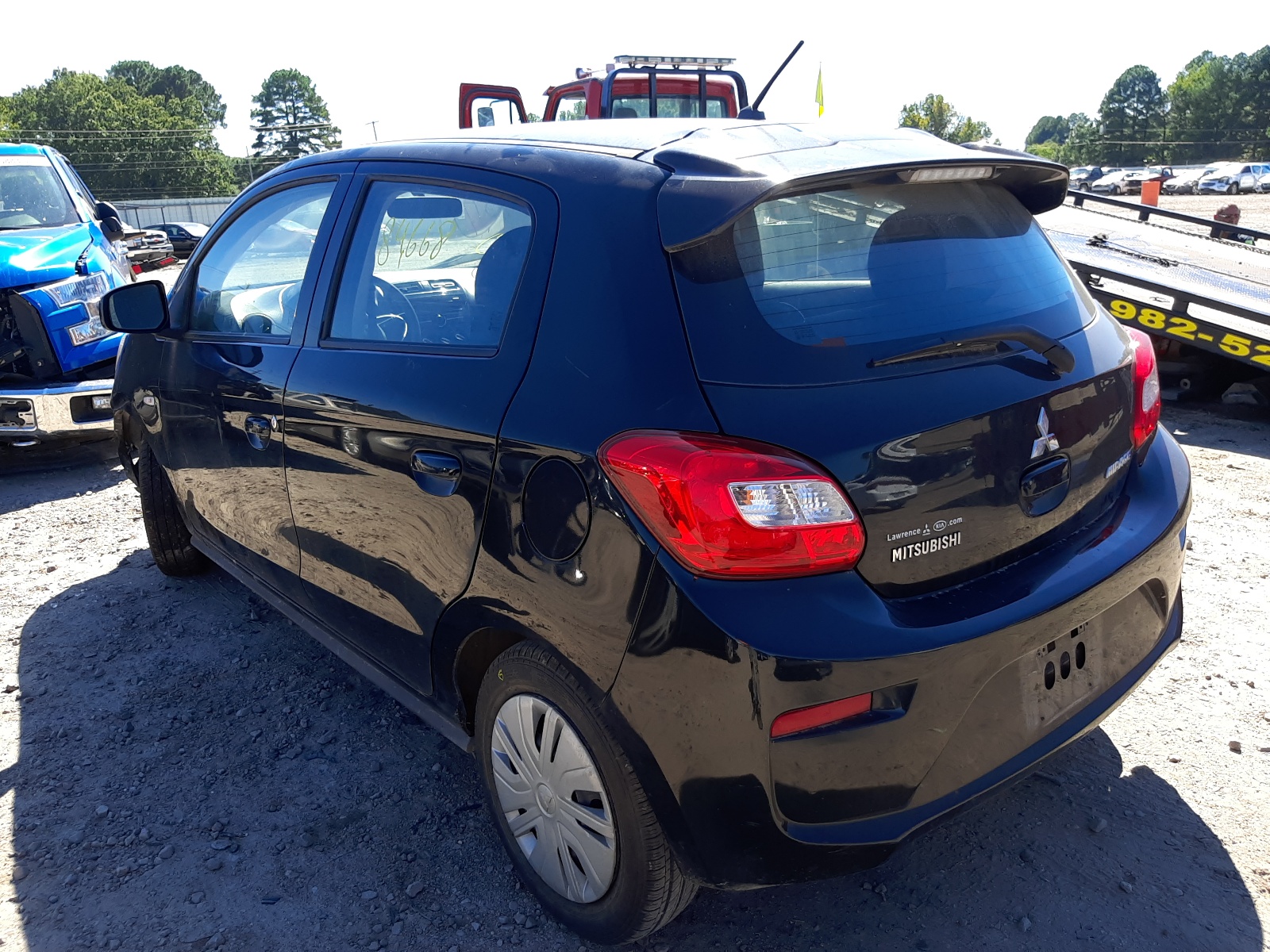 Photo 3 from auction – 2017 MITSUBISHI MIRAGE ES with VIN ML32A3HJ2HH004250