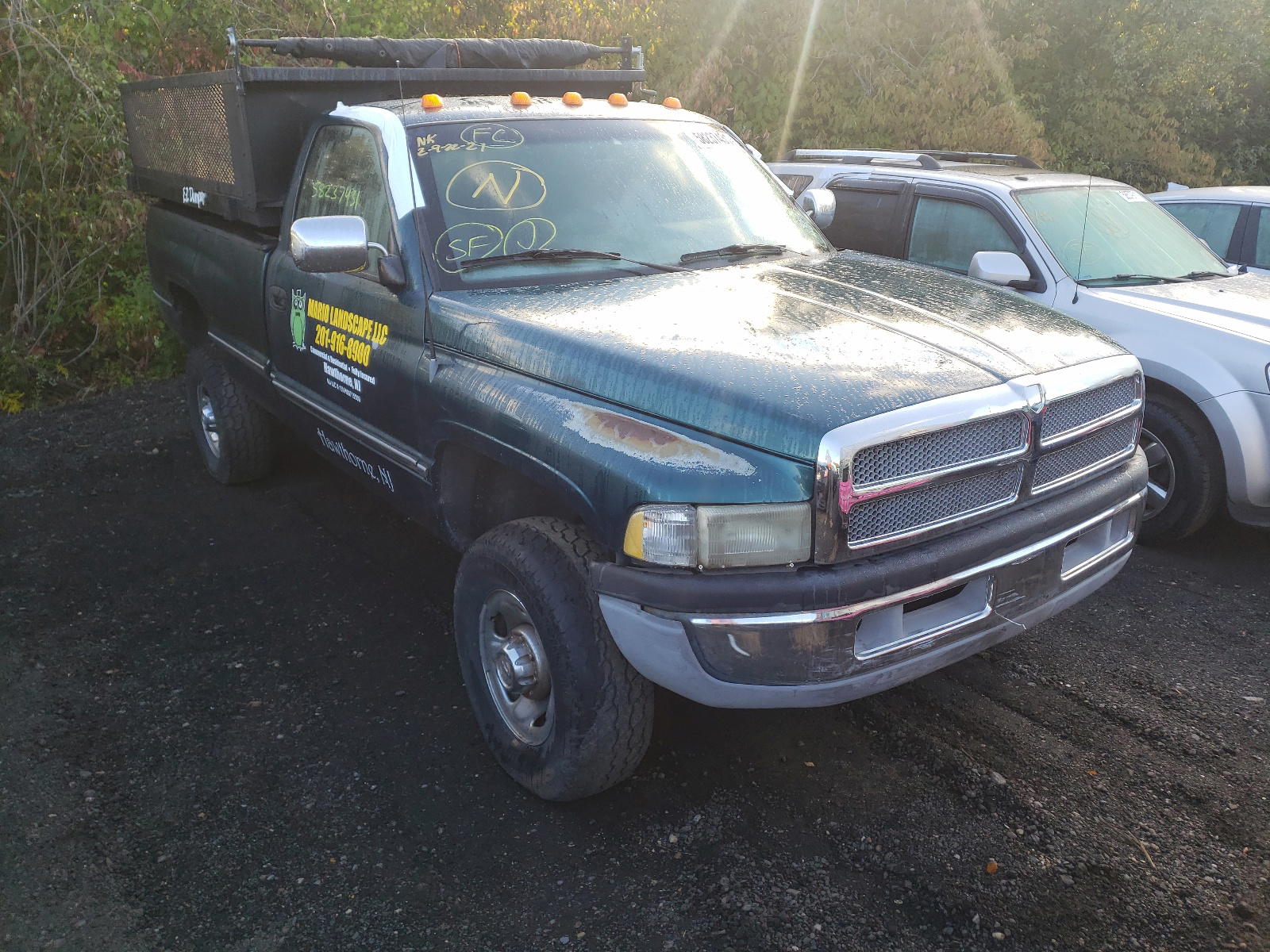 DODGE RAM 2500 1995 with VIN 1B7KF26Z0SS179205 - Photo from auction