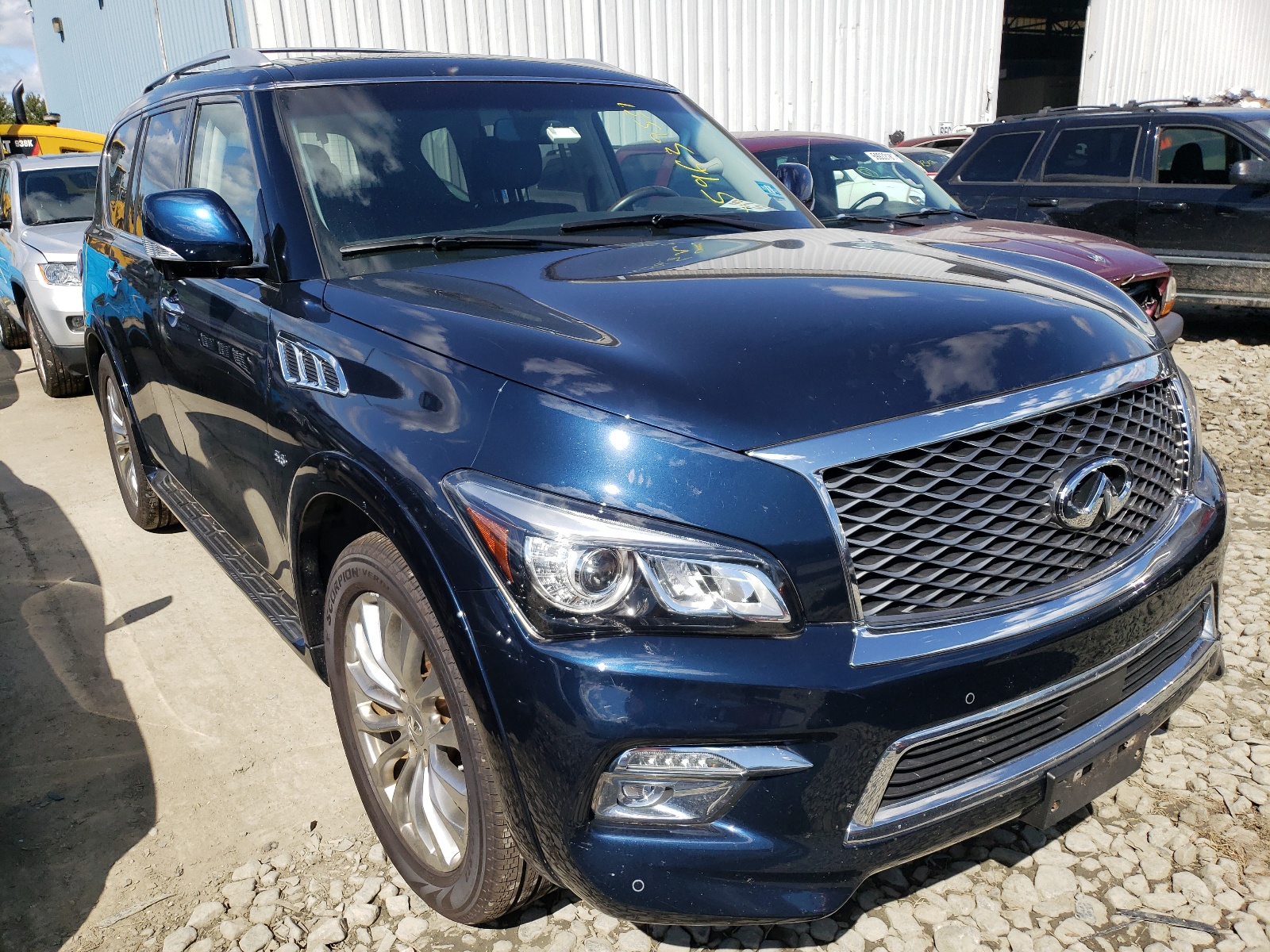 Photo 1 from auction – 2015 INFINITI QX80 with VIN JN8AZ2NC9F9370381