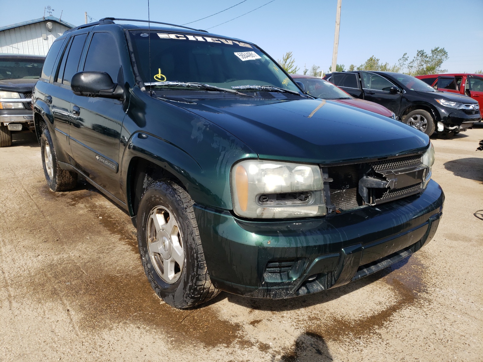 Photo 1 from auction – 2002 CHEVROLET TRAILBLAZE with VIN 1GNDT13S622389849