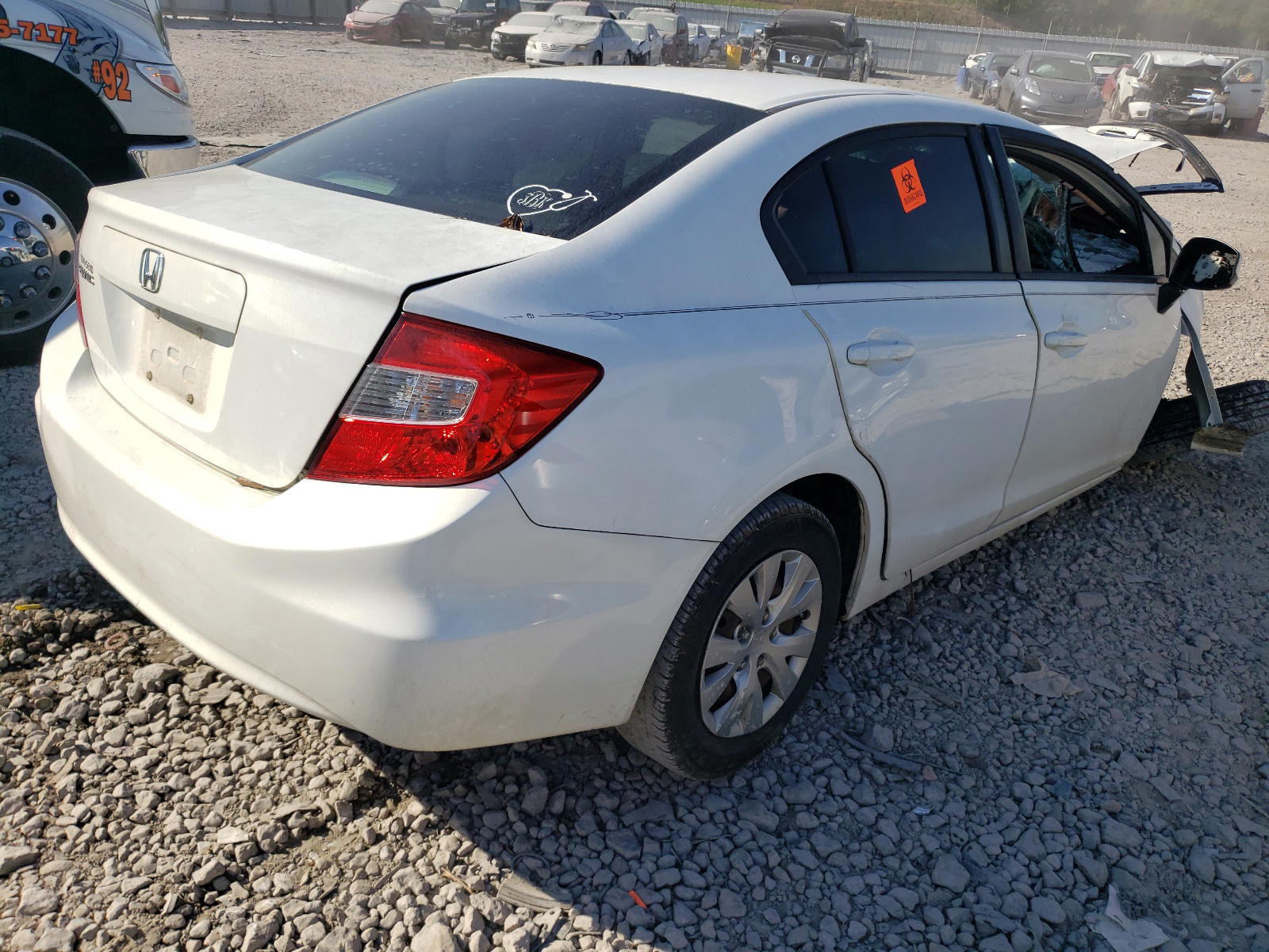 Photo 4 from auction – 2012 HONDA CIVIC LX with VIN 19XFB2F53CE058568