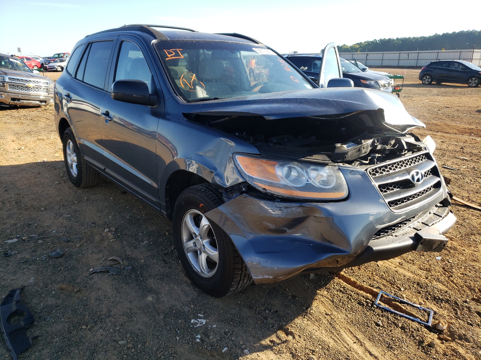 Photo 1 from auction – 2008 HYUNDAI SANTA FE G with VIN 5NMSG13DX8H224218