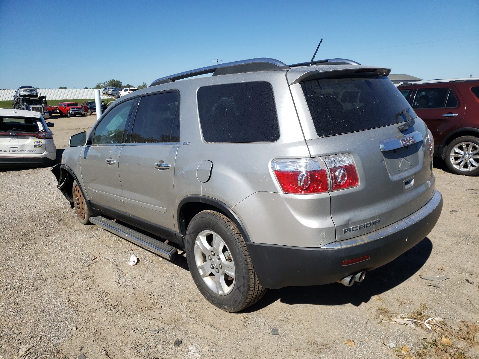 Photo 3 from auction – 2008 GMC ACADIA SLT with VIN 1GKER23708J238229