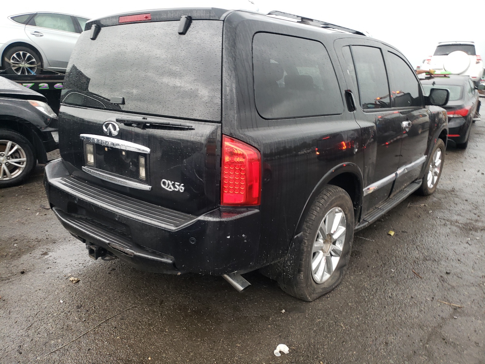 Photo 4 from auction – 2008 INFINITI QX56 with VIN 5N3AA08C68N912911