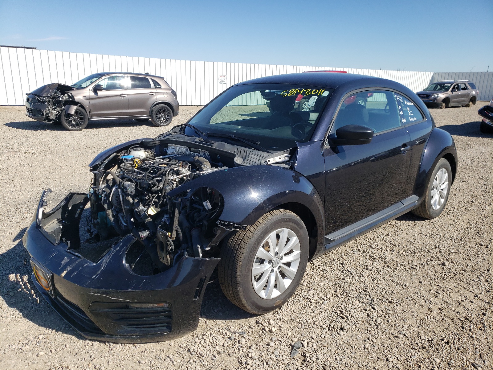 Photo 2 from auction – 2018 VOLKSWAGEN BEETLE S with VIN 3VWFD7AT2JM721061